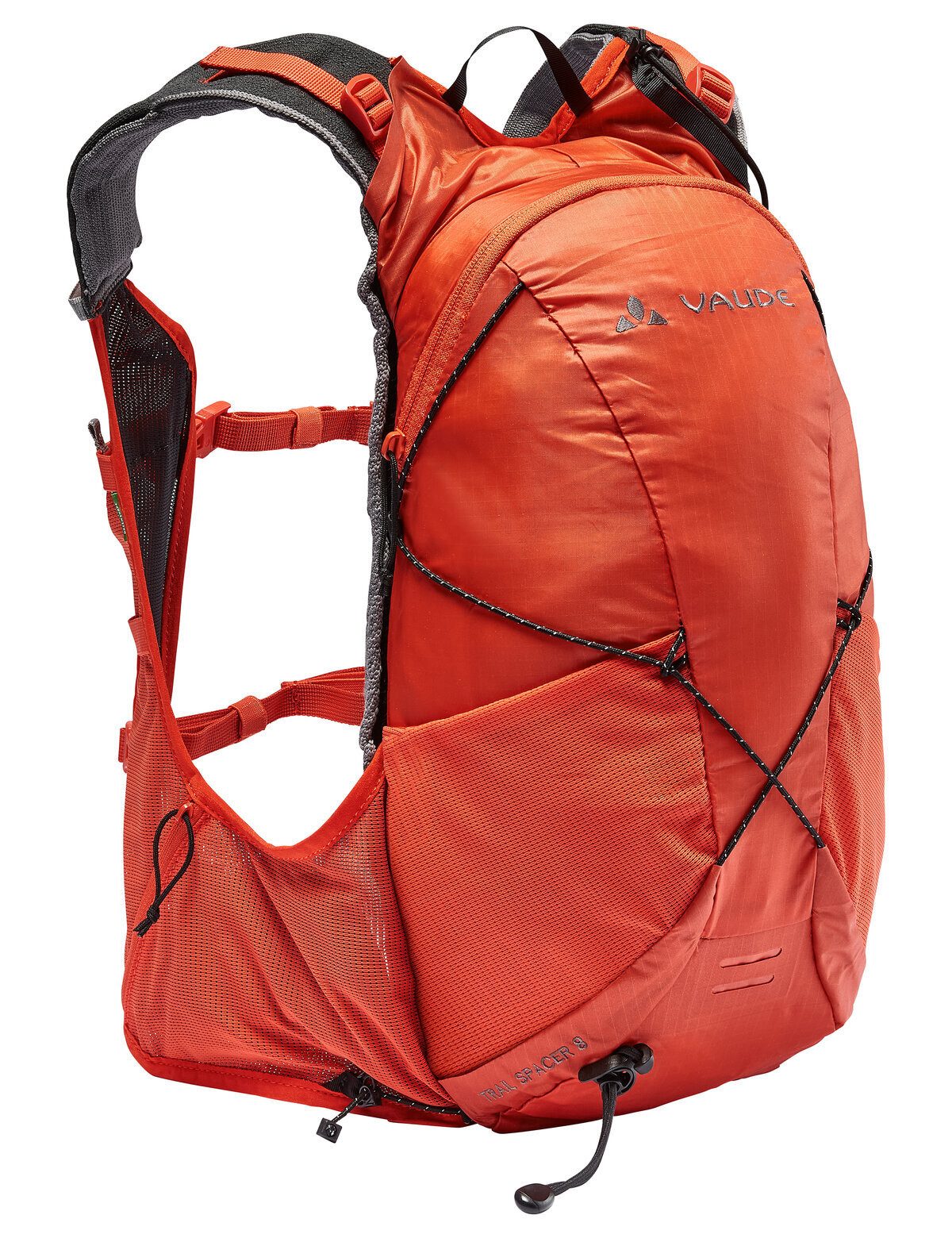 VAUDE Cityrucksack Trail Spacer 8, Leichtrucksack für Bergtouren und Mountainbiken, 8 Liter