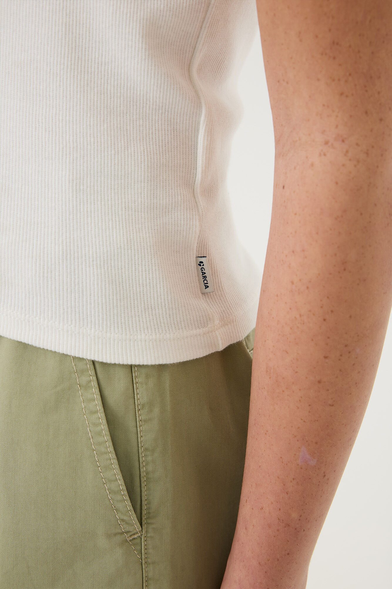 Garcia Shirttop mit Stretch, für Girls