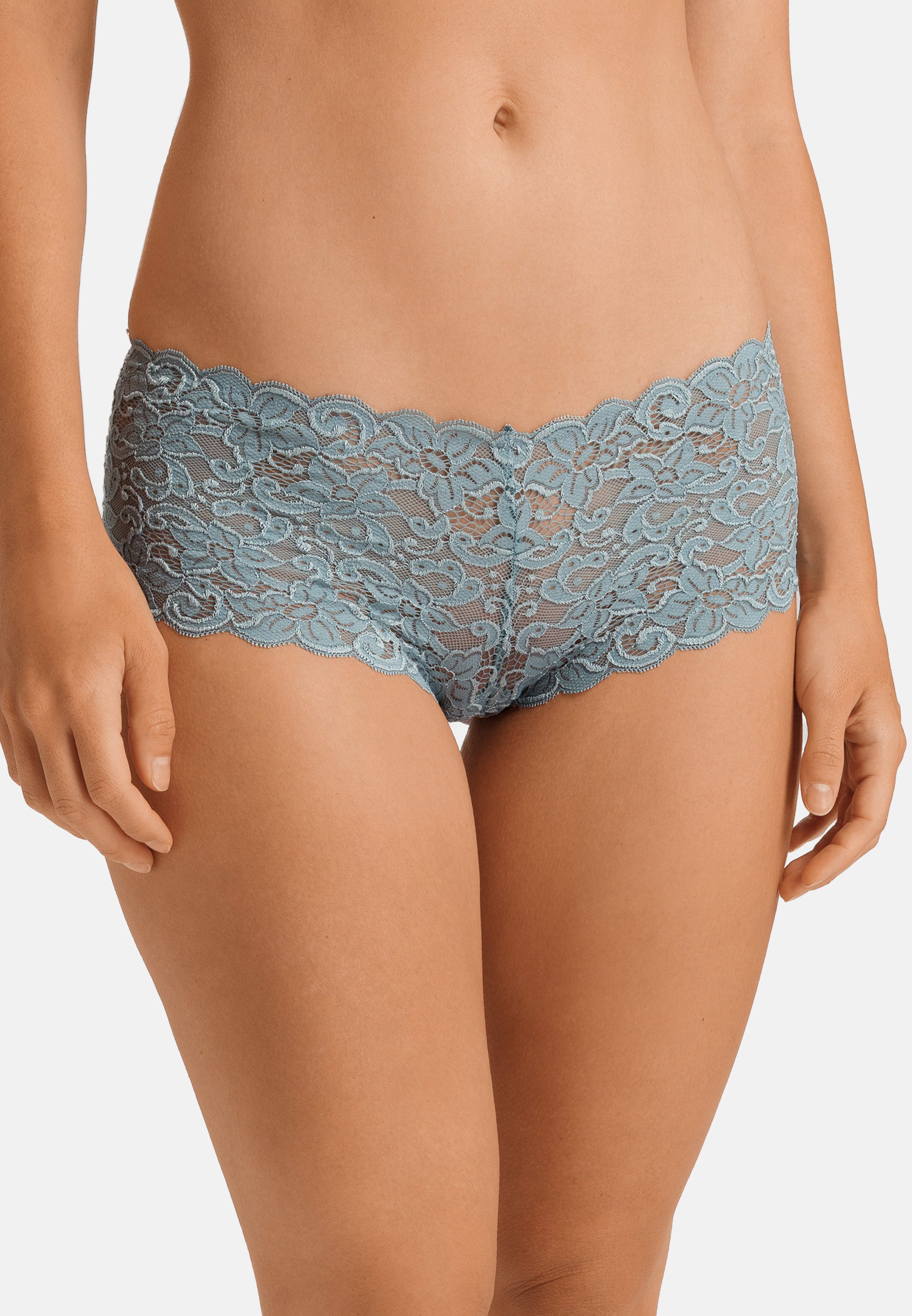 Hanro Maxislip Moments (1-St) Maxi Slip - Leicht transparent - Im Spitzen Design