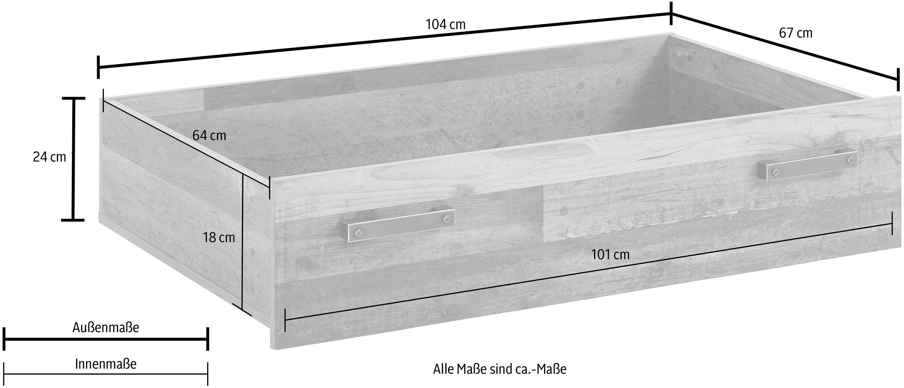 FORTE Schubkasten Clif