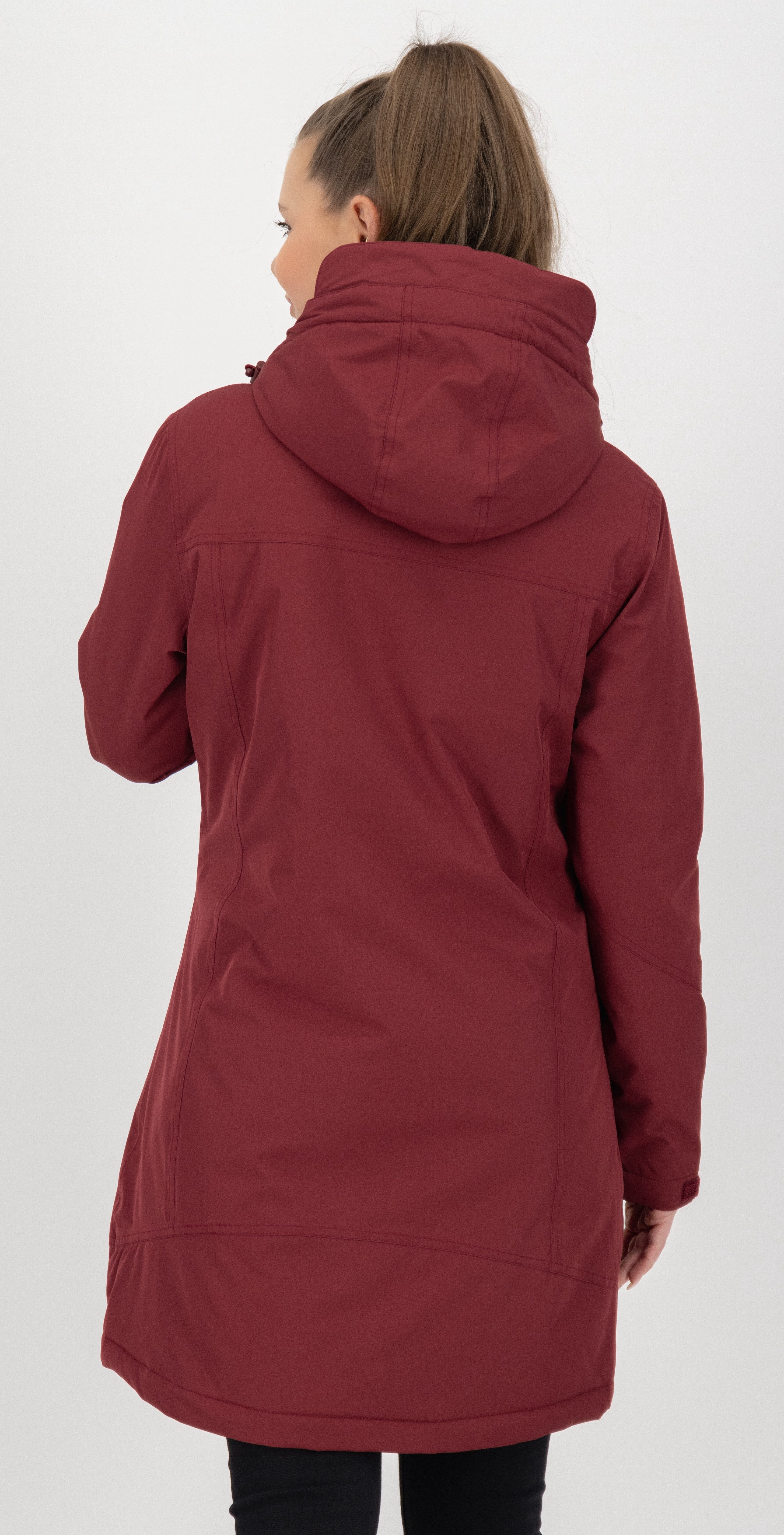 DEPROC Active Parka MONTREAL LONG WMN CS Übergangsjacke, Longjacket auch in großen Größen erhältich