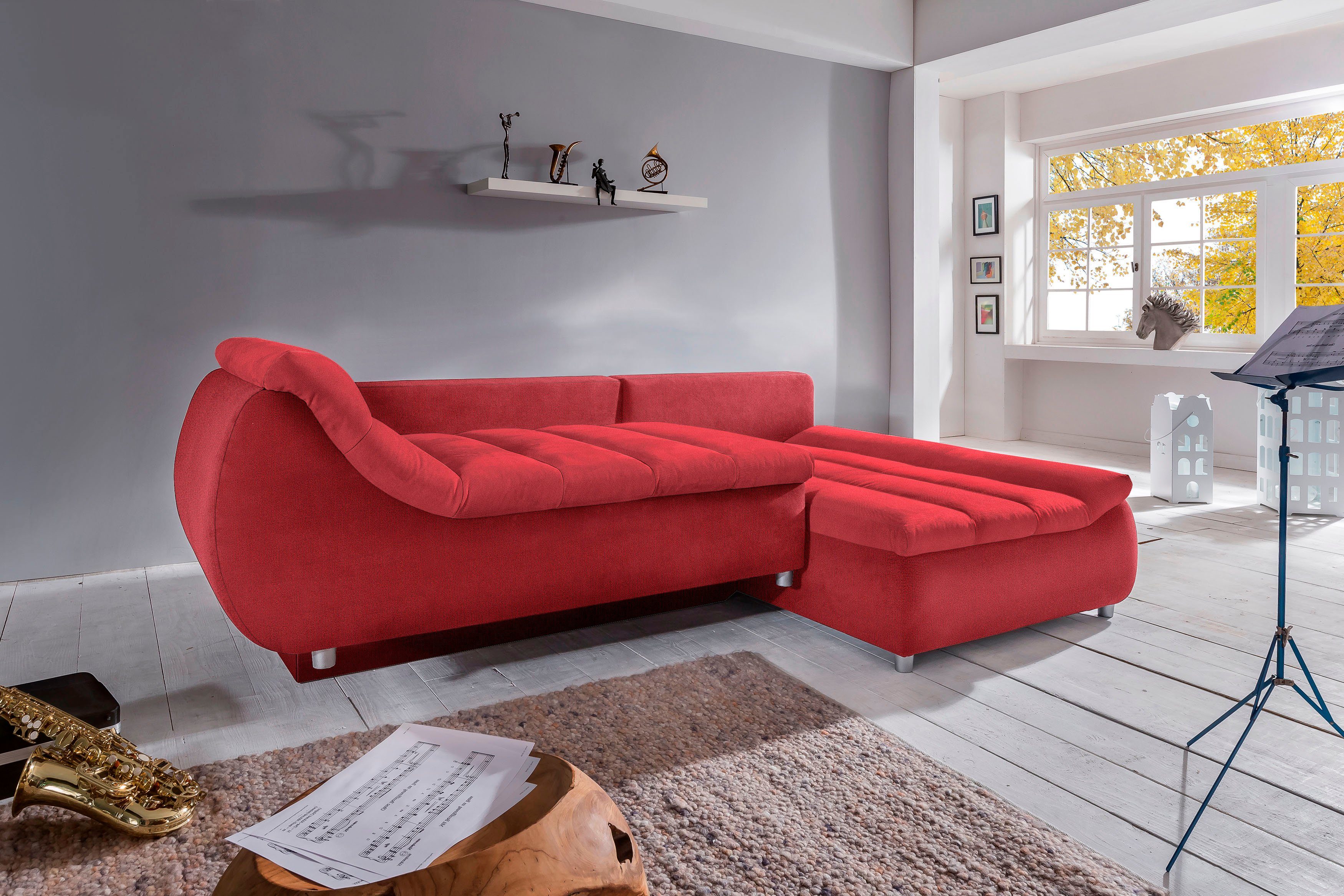 INOSIGN Ecksofa Imola elegant und bequem, günstig online kaufen