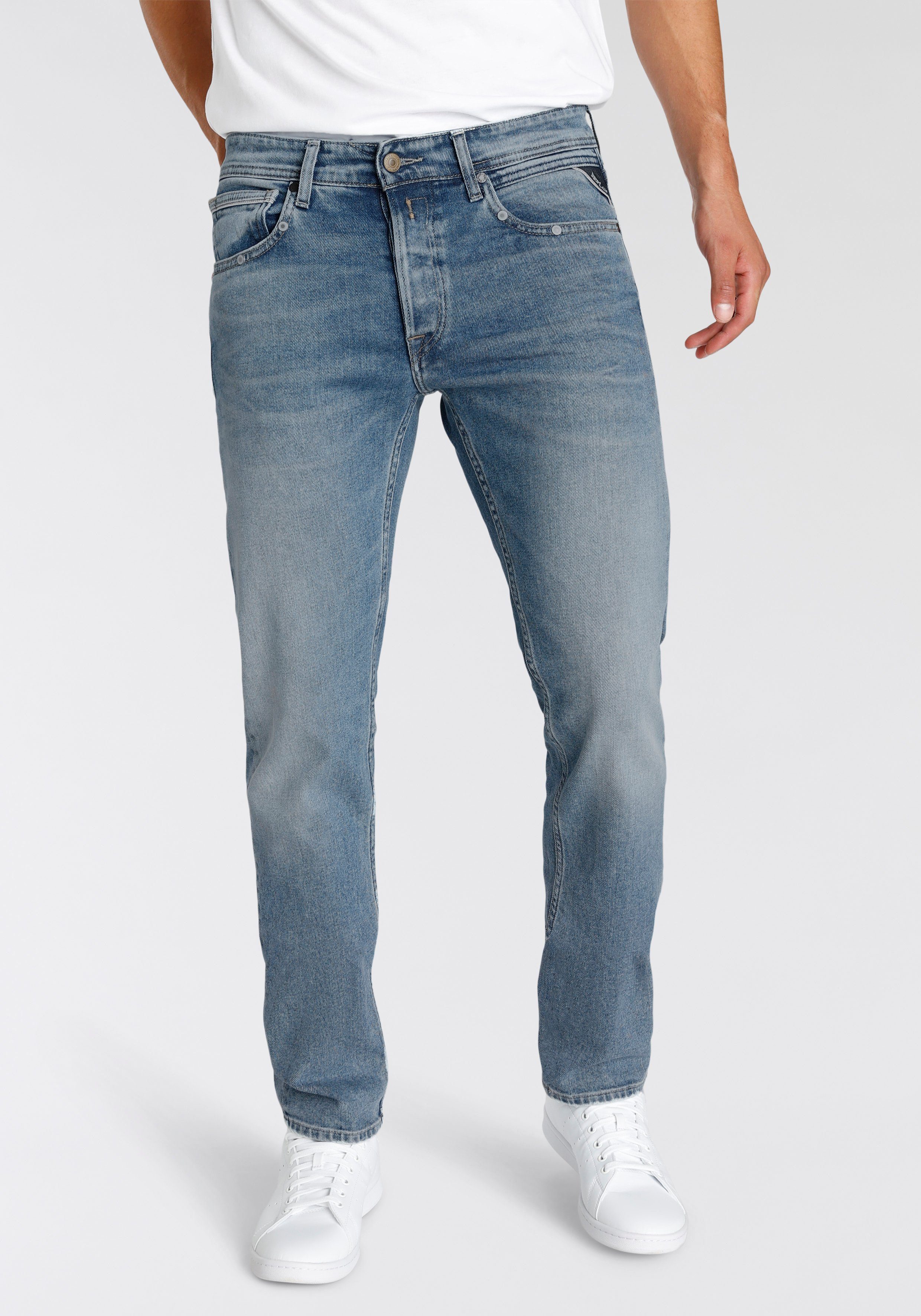 Replay Straight-Jeans GROVER in vielen verschiedenen günstig online kaufen