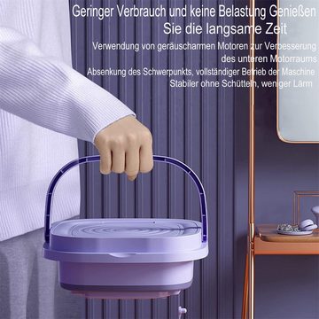 Bifurcation Wäscheschleuder Klappwaschmaschine, mobile Campingwaschmaschine, Leistungsstarke Dekontamination Langlebiges Material