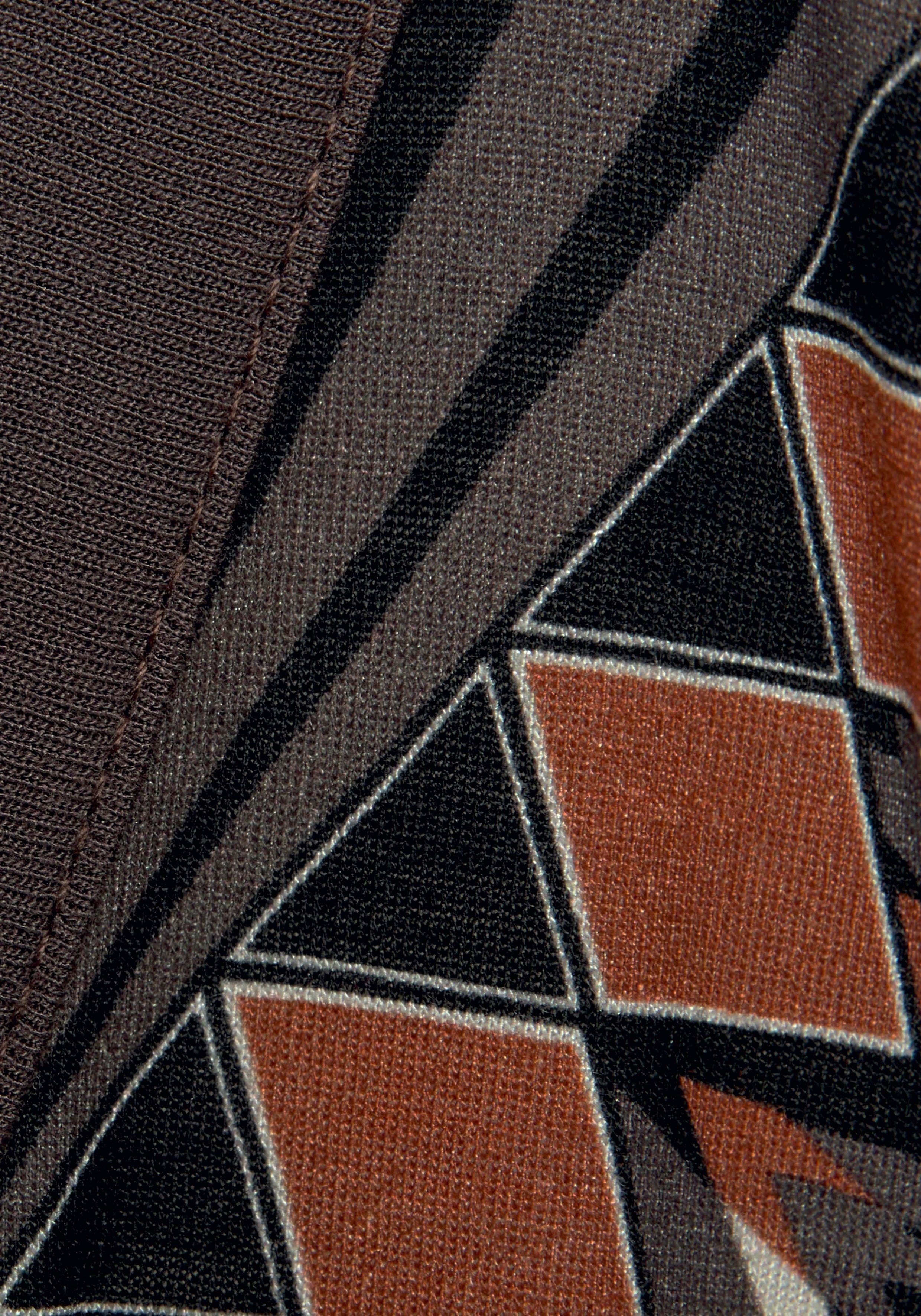 Bindegürtel Kimono, LASCANA Kurzform, mit Viskose, Gürtel,