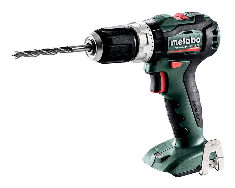 metabo Akku-Schlagbohrschrauber PowerMaxx SB 12 BL, 12 V, Ohne Akku im Karton