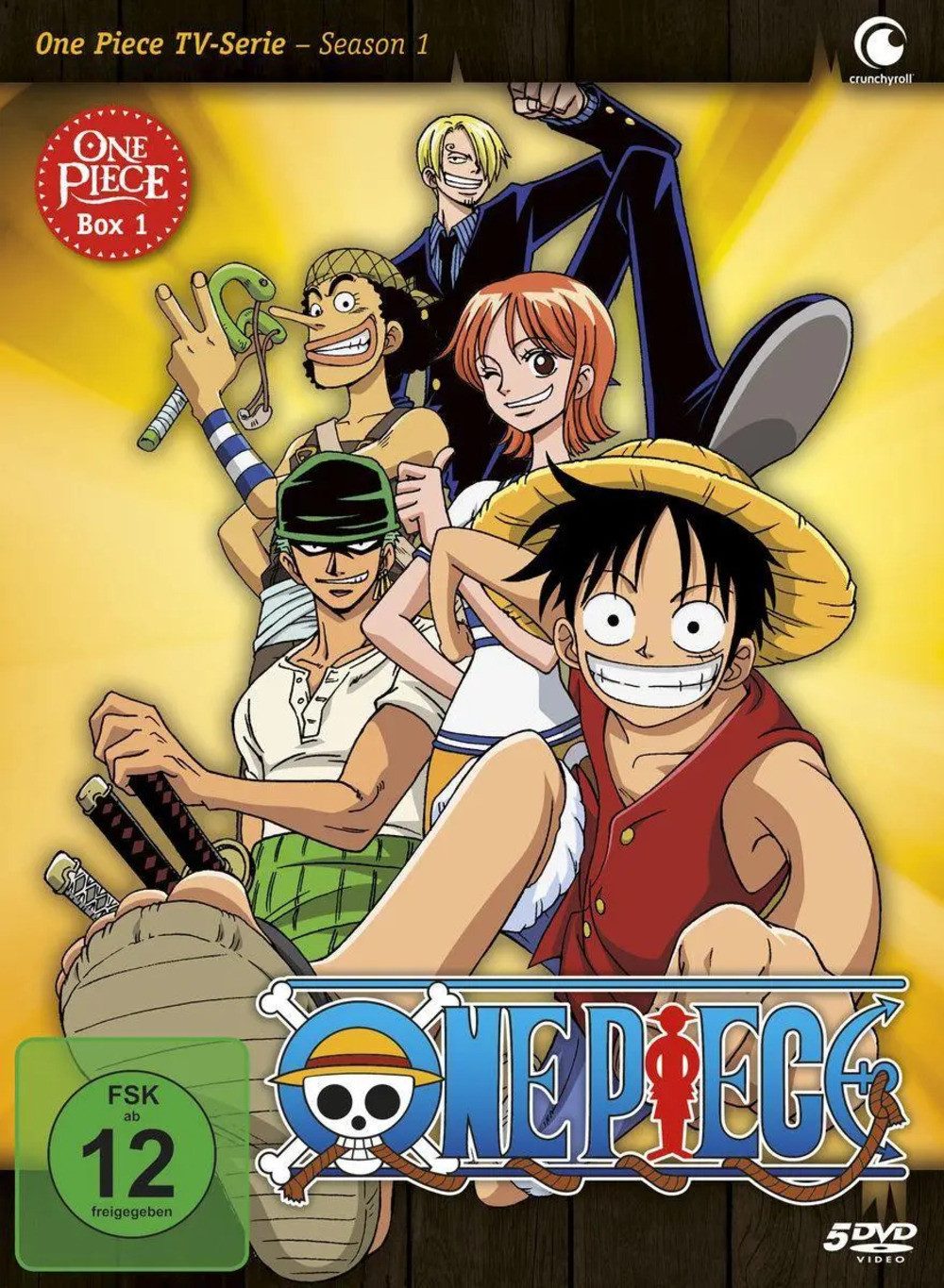 DVD One Piece - TV-Serie - Box 1 (Episoden 1-30) [5 DVDs] NEU