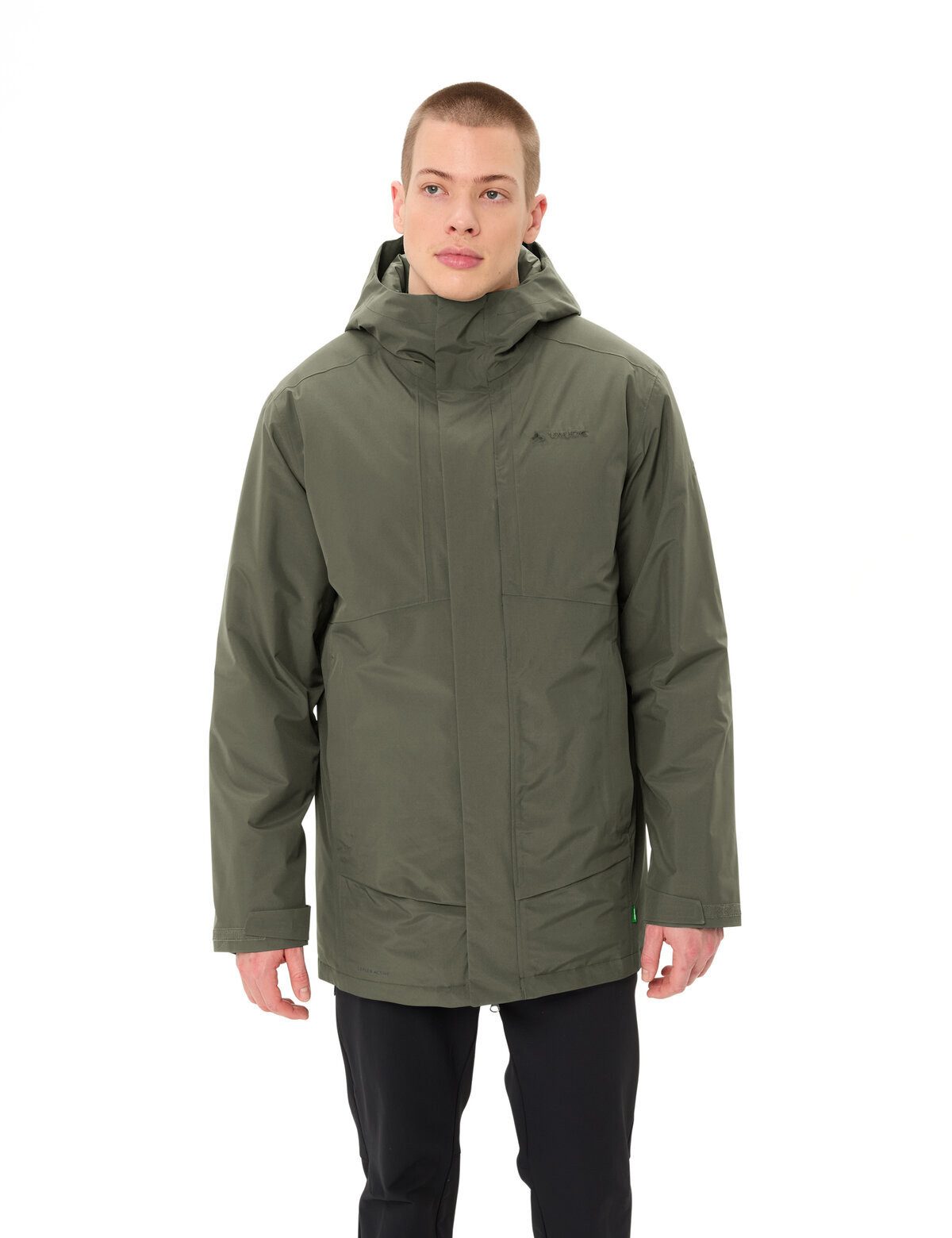 VAUDE Outdoorjacke Men's Rosemoor Padded Parka (1-St) wetterfester Winterparka, gefüttert