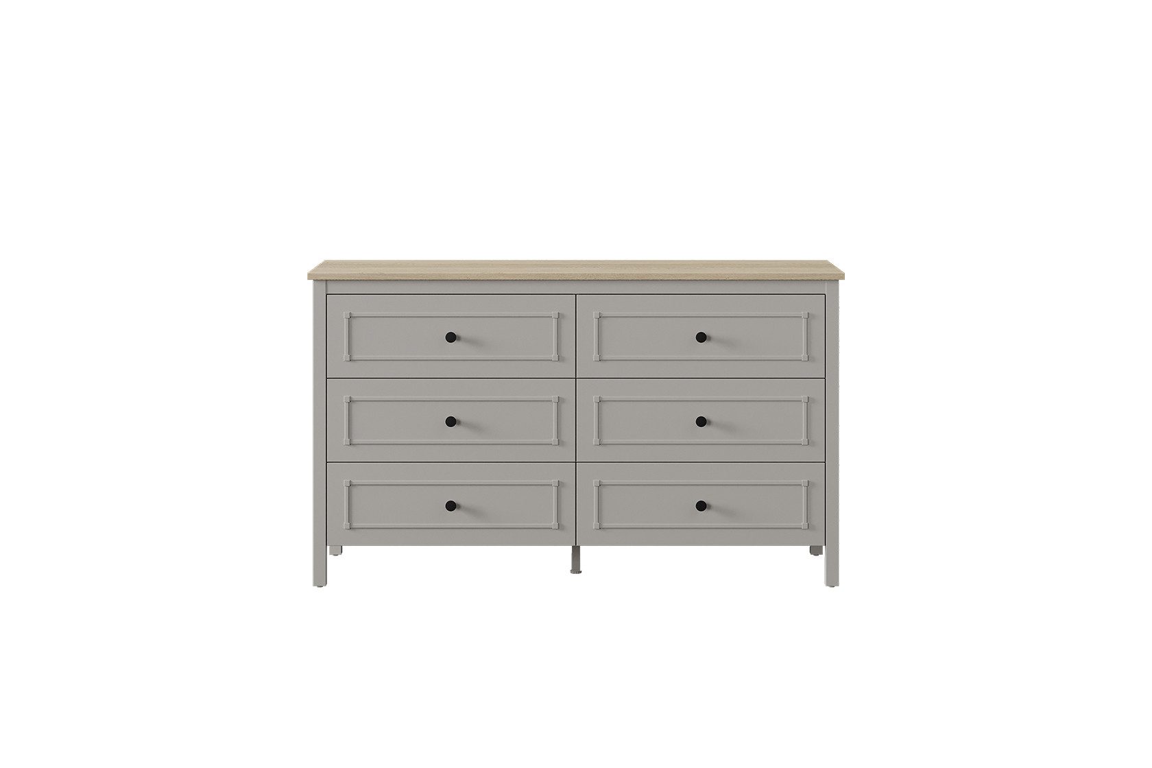 almila Babyzimmer-Komplettset Sento in Grau, (Set, 3-tlg., mit Babybett/Gitterbett), optional Kleiderschrank, Kommode, Schreibtisch, Bücherregal