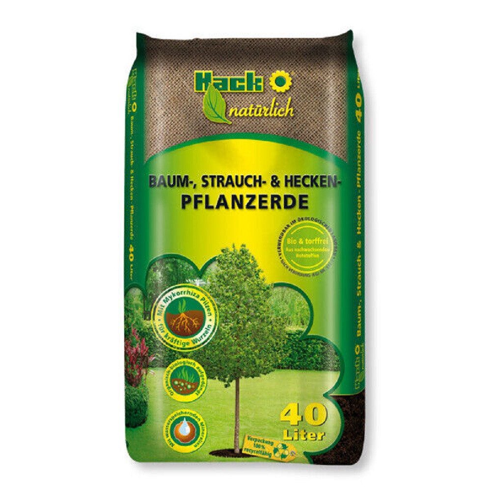 Hack Pflanzerde Hack Baum- Strauch- & Hecken- Pflanzerde 40L