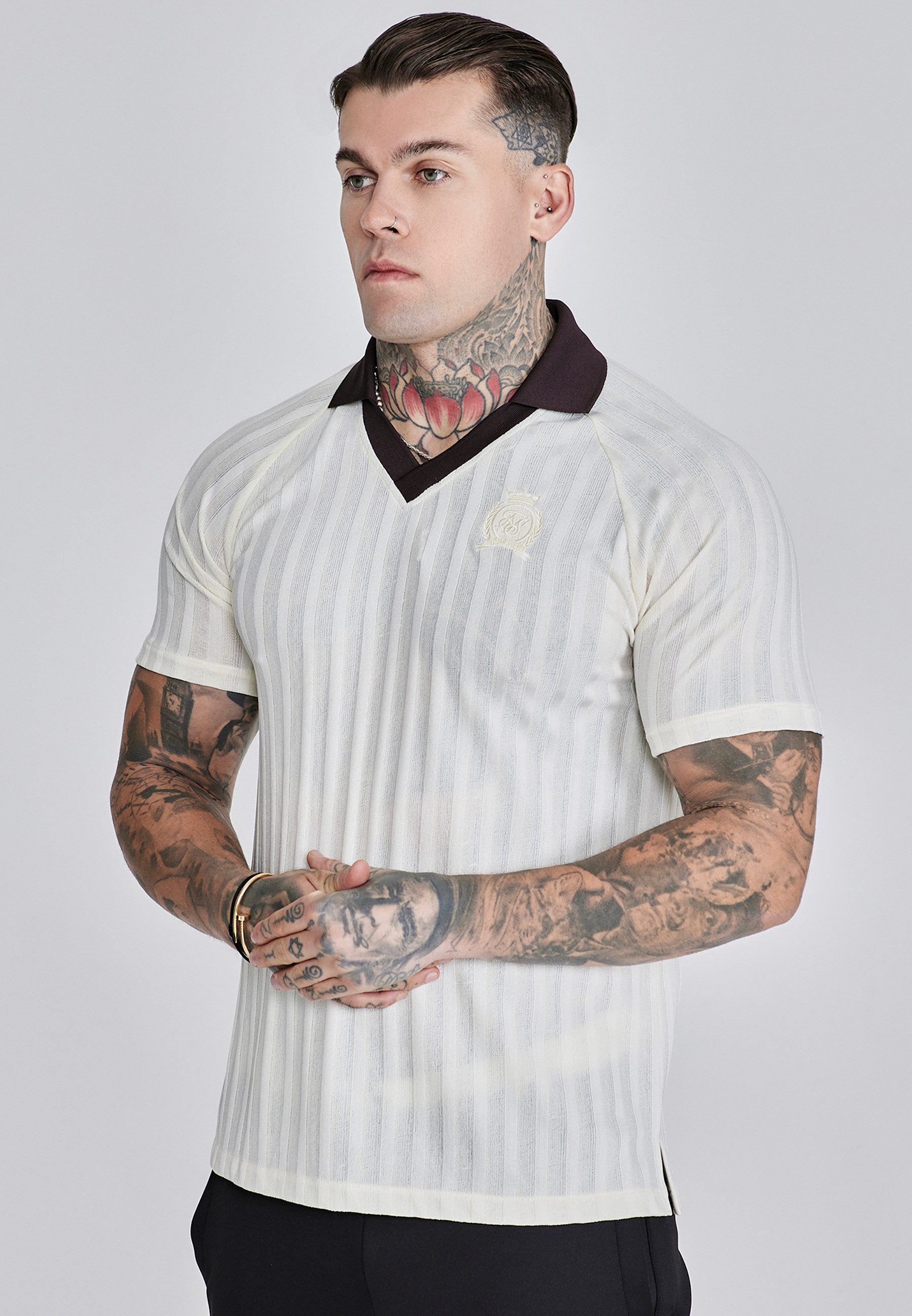 Siksilk Poloshirt SikSilk Herren Polo T-Shirt günstig online kaufen