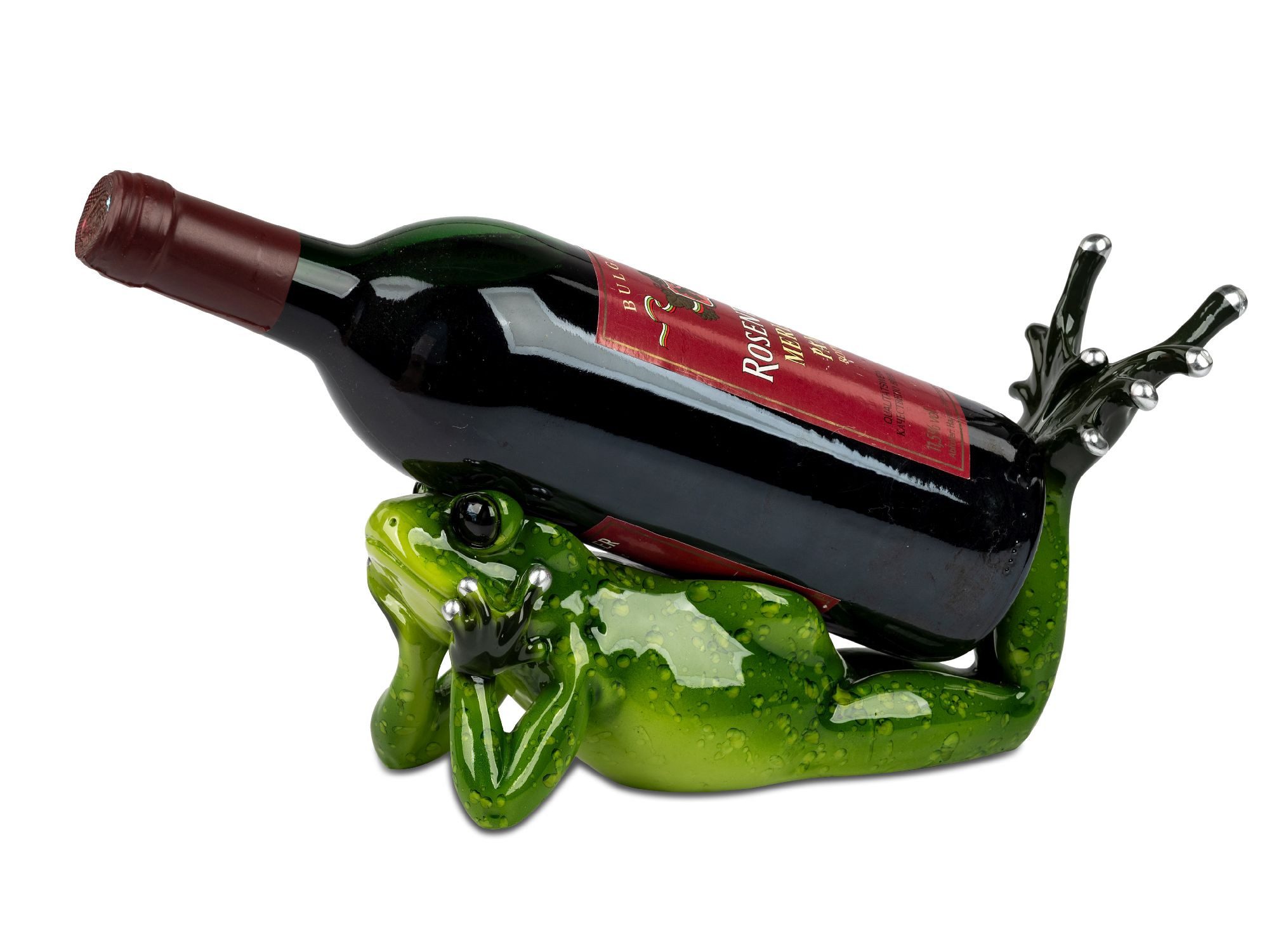 formano Dekofigur Froschhausen, Höhe: 13cm, Farbe: Grün, Motiv: Frosch