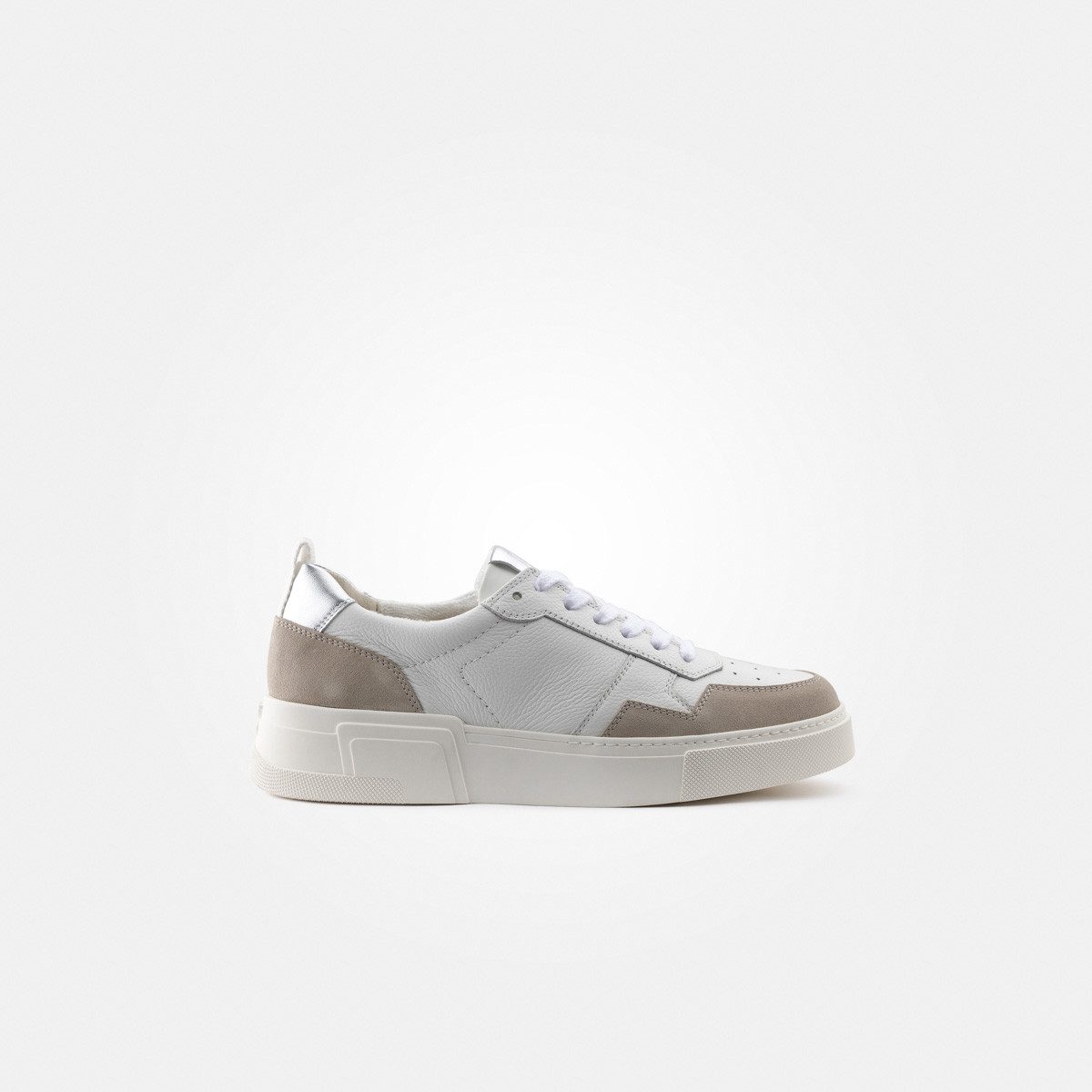 Paul Green 5374-006, Sneaker in Weiß für Damen Sneaker
