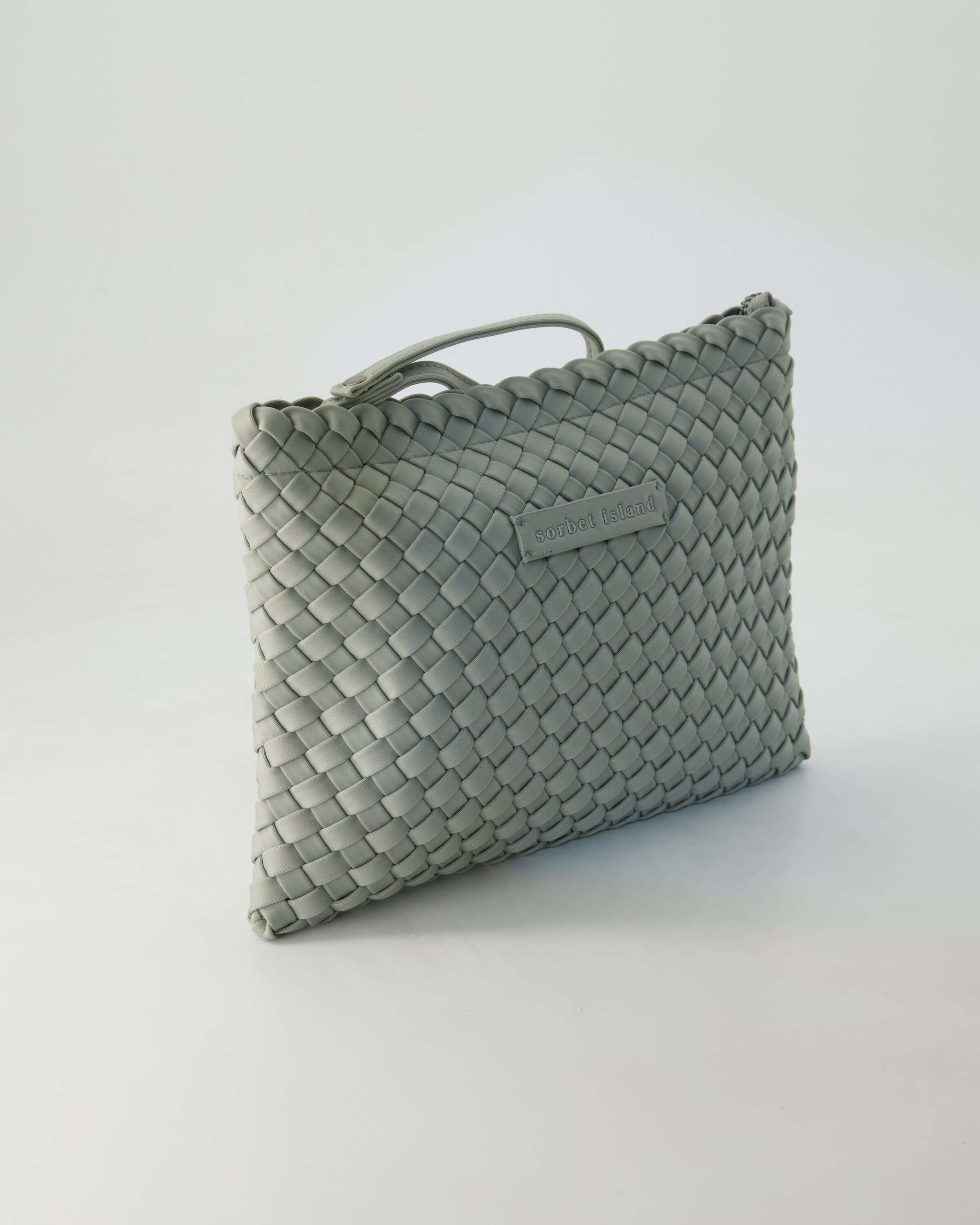 SORBET ISLAND Clutch Handwoven, Obermaterial: Sonstiges Material