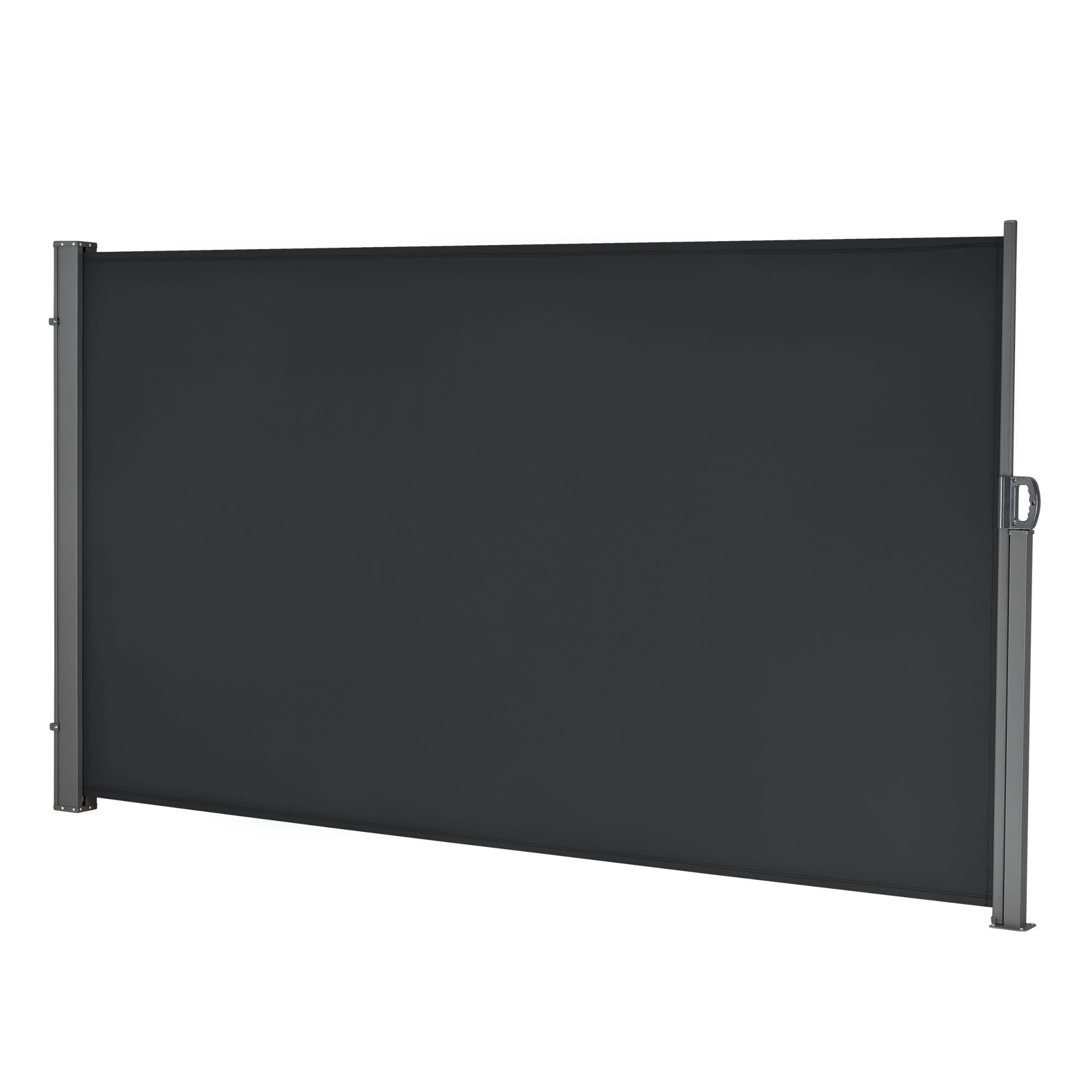 pro.tec Seitenmarkise »Arrentela« Sichtschutz 300 x 180 cm Schwarz