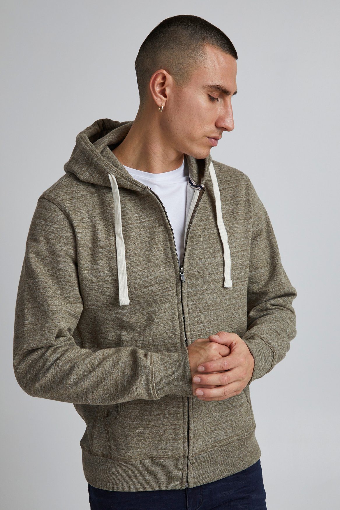 Blend Hoodie Kapuzen Full Zip BHNORTH (1-tlg) BLEND BHNORTH SWEATSHIRT günstig online kaufen