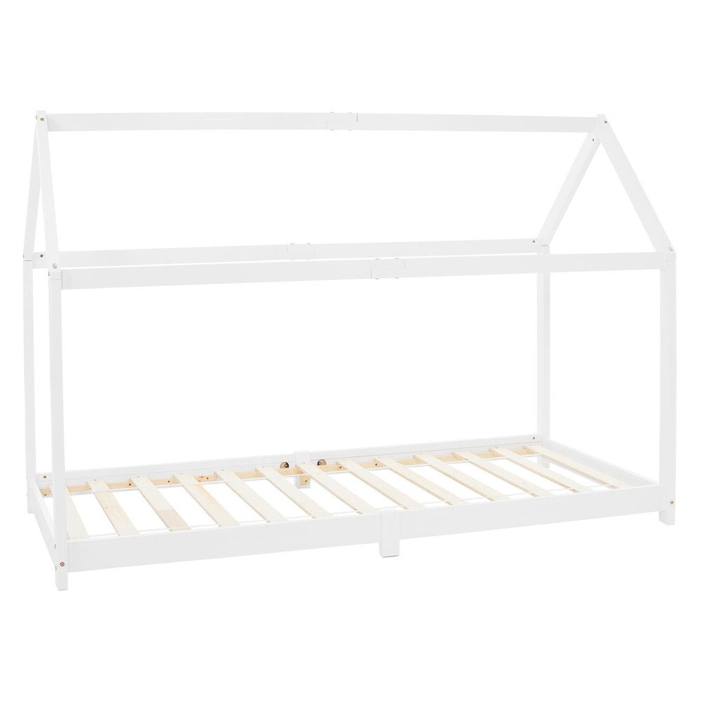 ML-DESIGN Spielbett Hausbett Kinderbett inkl. Lattenrost günstig online kaufen