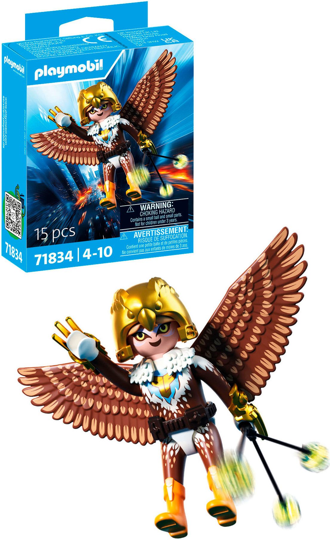 Playmobil® Flügel-Heldin (71834), Heroes Konstruktions-Spielset, (15 St) günstig online kaufen