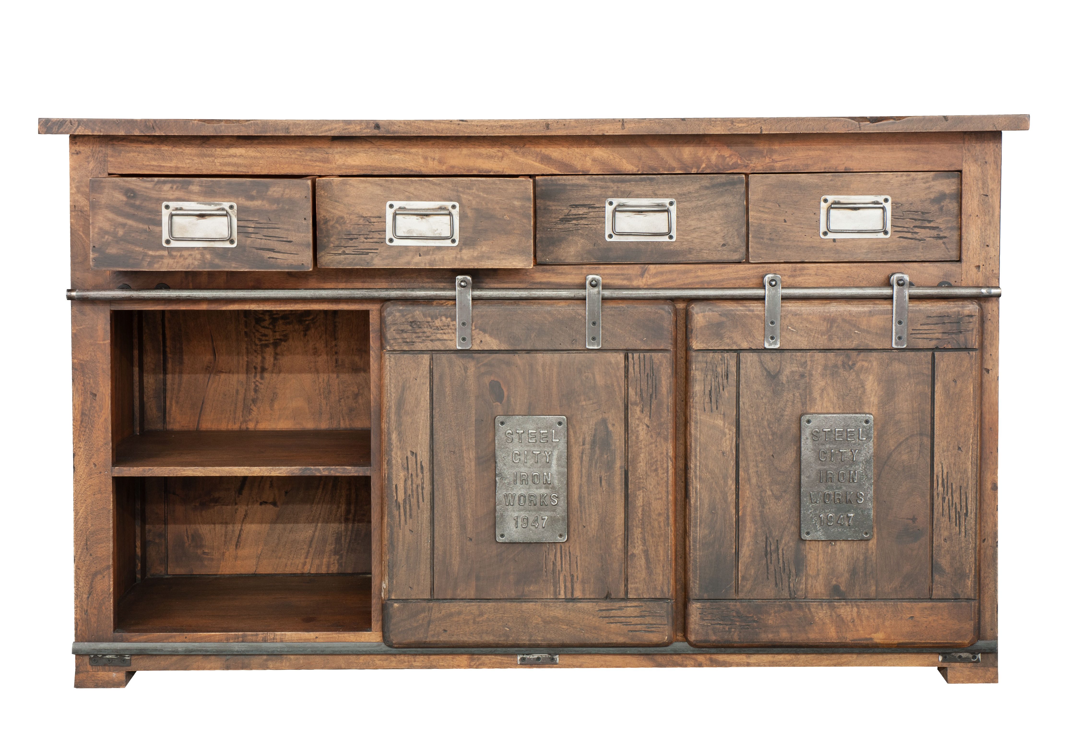 Woodroom Sideboard Pali (Mango massiv gewachst günstig online kaufen