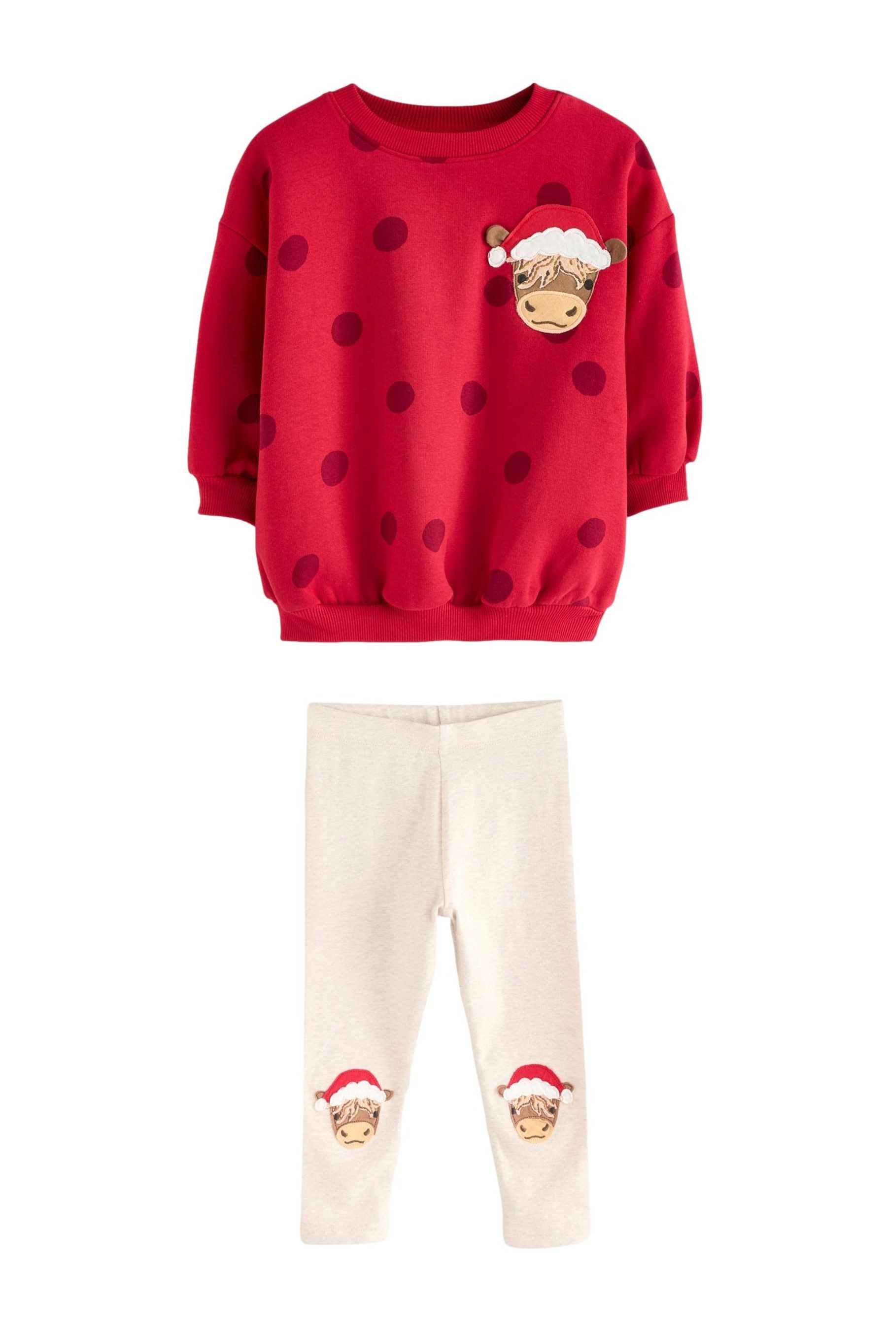 Langarmshirt & Leggings Weihnachts-Sweatshirt und Leggings, Hamish