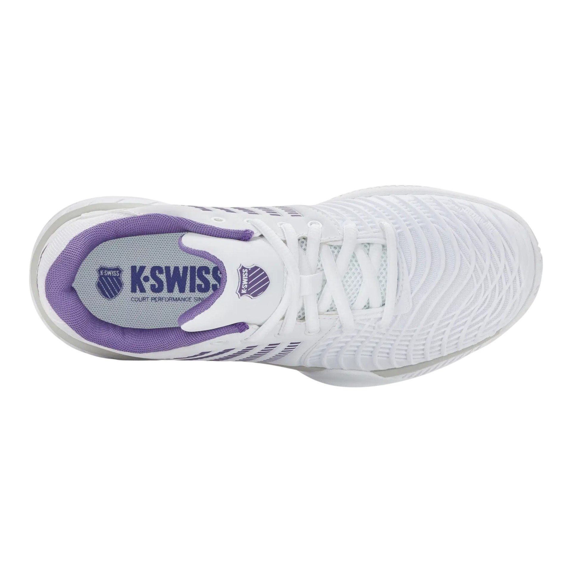 K-Swiss Performance Express Light 3 Clay/Sandplatz 2026 weiss/purple Damen günstig online kaufen