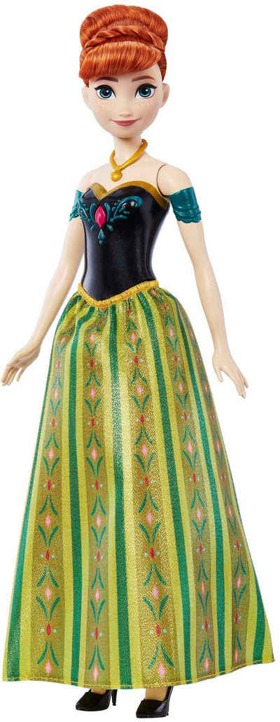 Mattel® Anziehpuppe »Disney Die Eiskönigin Anna, singende Puppe«