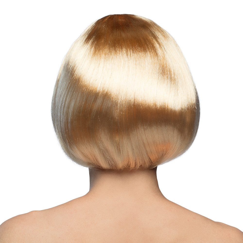 Boland Kostüm-Perücke Bob-Perücke bunt Farbauswahl sexy Karneval-Kostüm Accessoire, Kurzhaar Bob mit modernem Pony für Damen