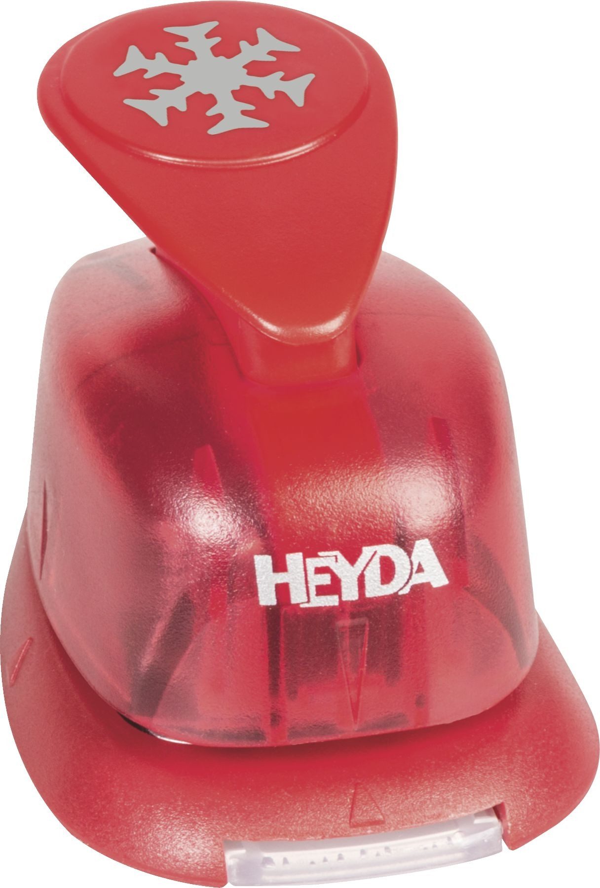 Heyda Motivstanzer Motivstanzer für Karton bis 220g/qm Schneeflocke klein 15x15mm