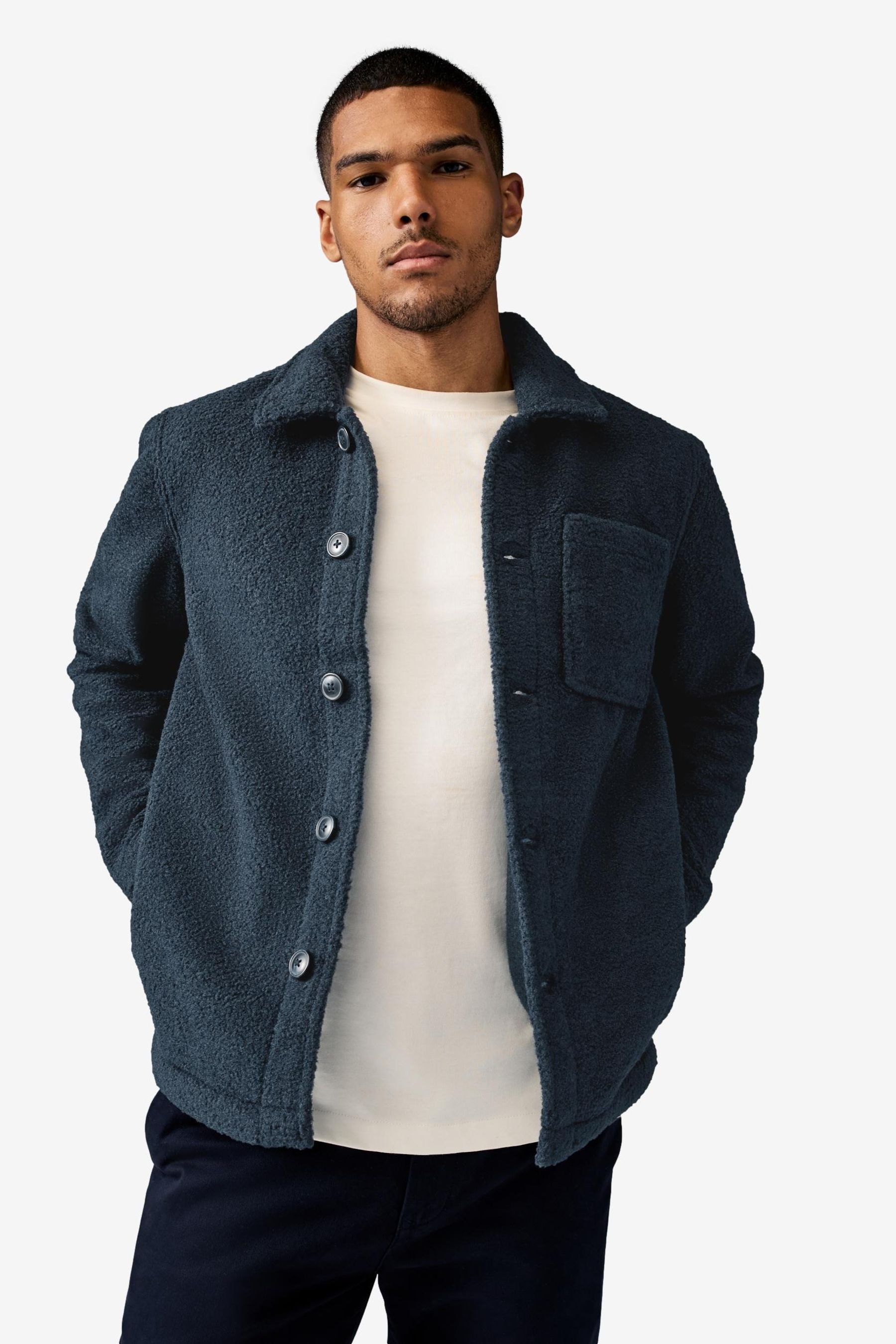 Hemdjacke Hemdjacke im Wolllook