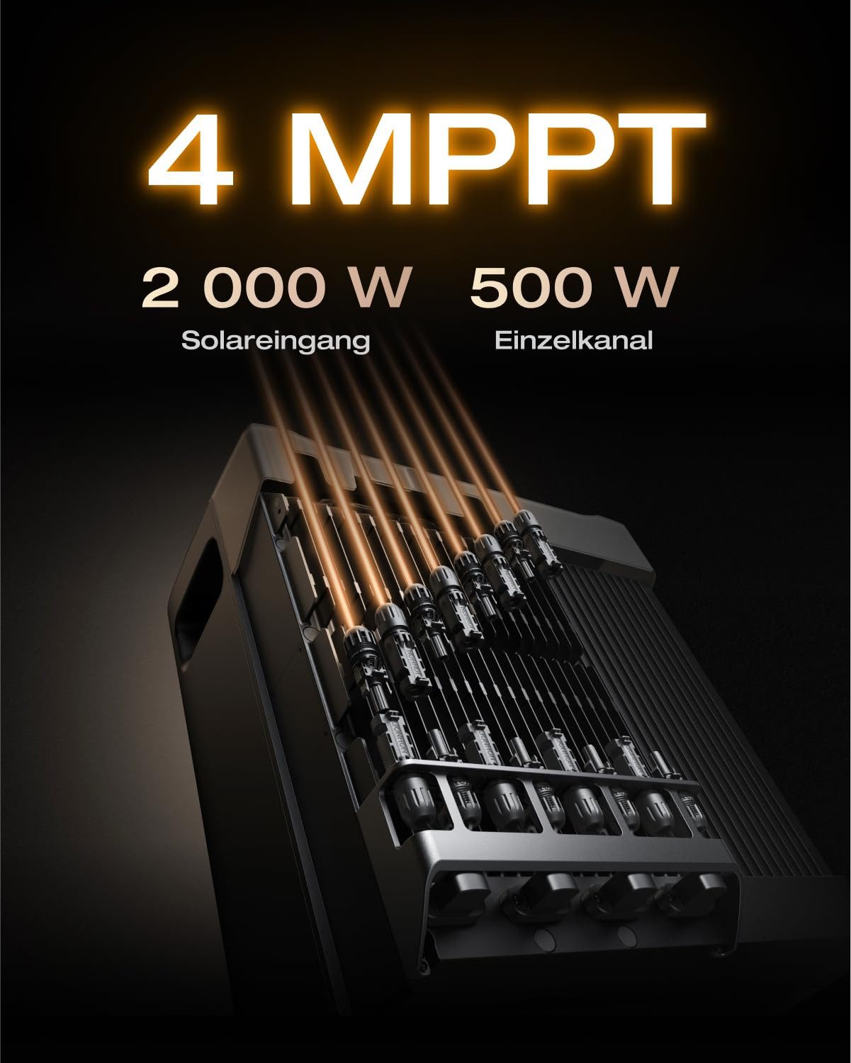 Ecoflow Balkonkraftwerk ECOFLOW STREAM Ultra X 3,84kWh All in One Speicher für Balkonkraftwerk, (2300W Dual AC-Anschlüsse), 4 MPPT Solareingang mit integriertem Mikro-Wechselrichter