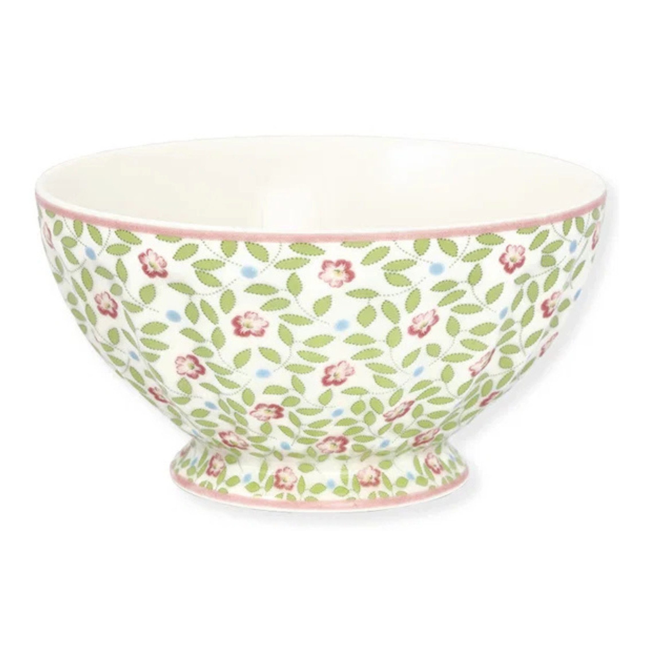 Greengate Salatschüssel GreenGate French Bowl Lotta Weiß