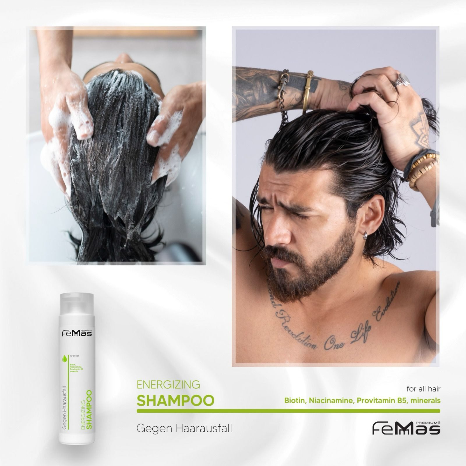 Femmas Premium Haarshampoo Femmas Energizing Shampoo 300ml