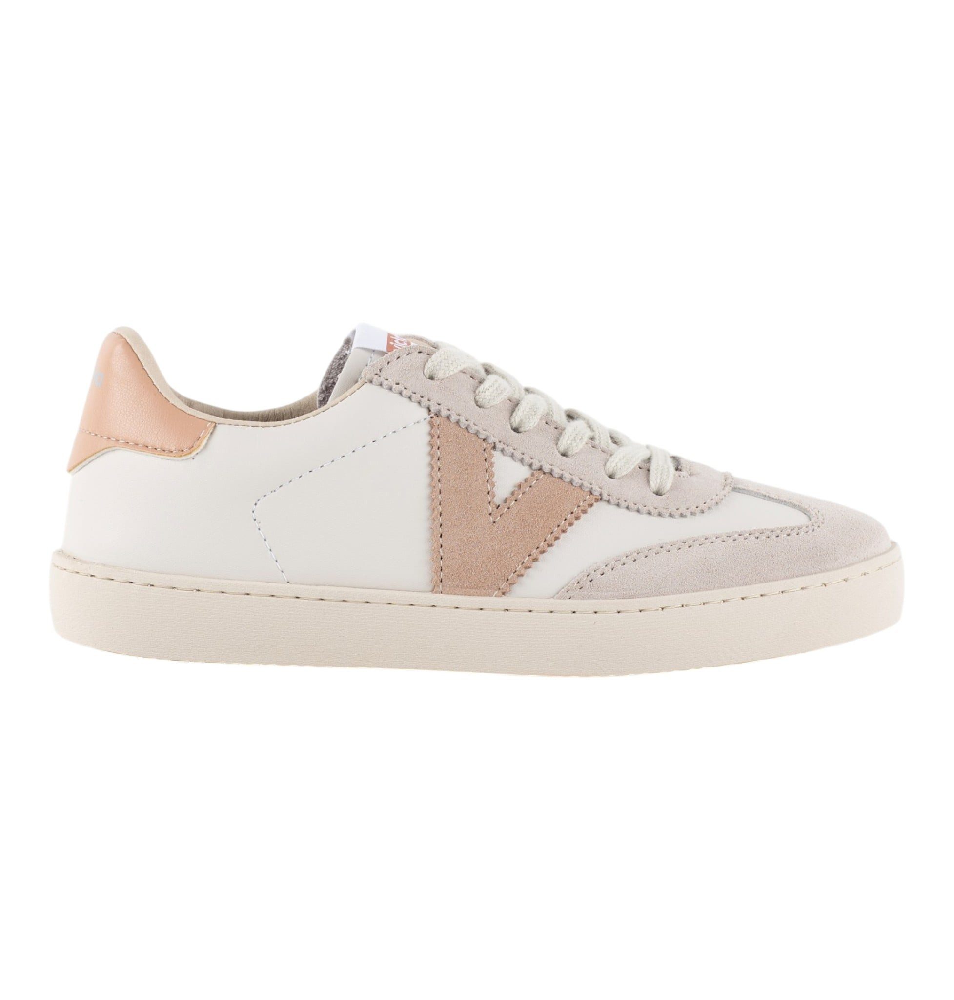 Victoria Berlin Ciclista (Lederoptik/Velourleder) - weiss/quarz Sneaker