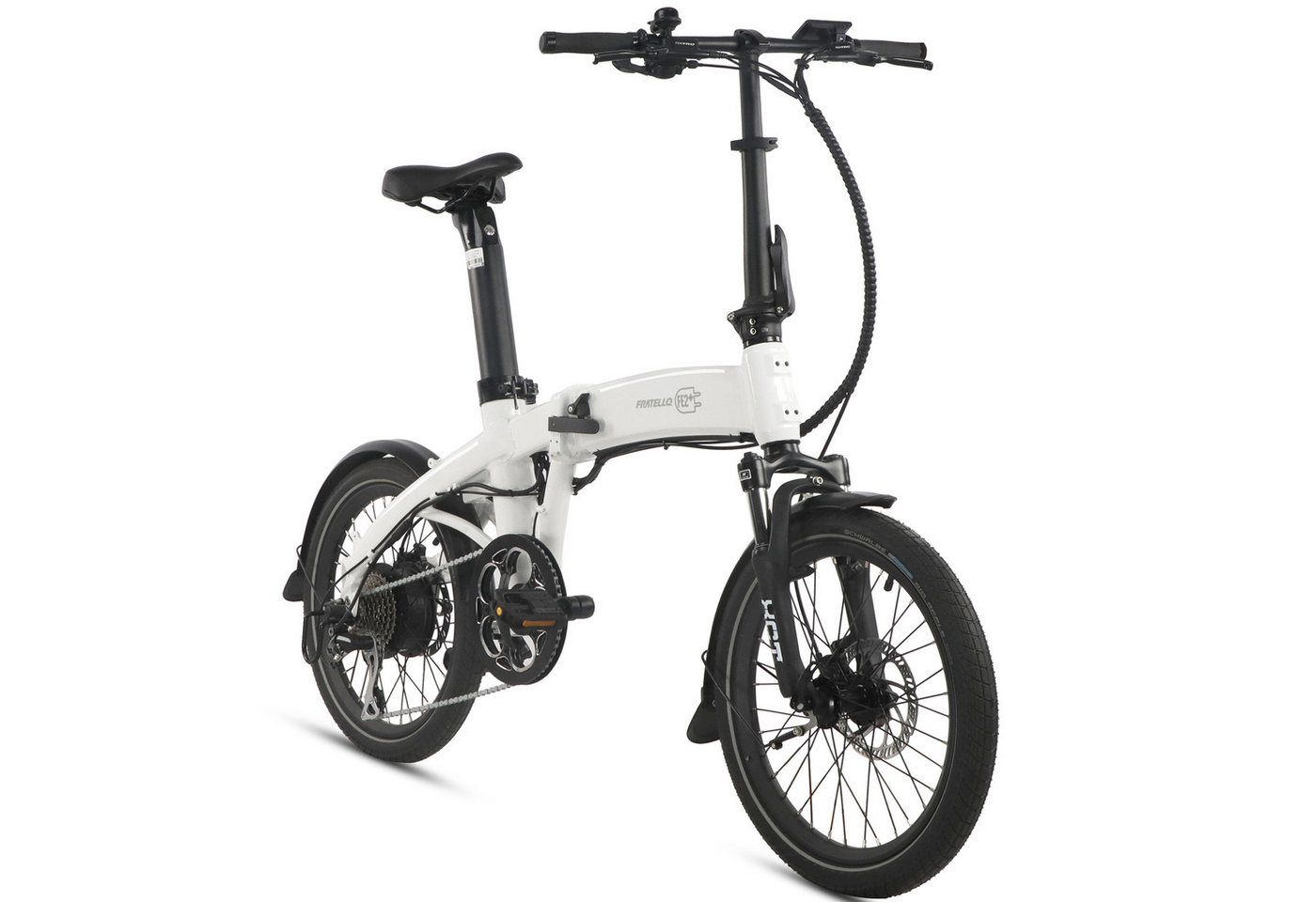 Thumbnail - Vankel E-Bike Faltrad herren Elektrofahrrad mit 20x2.15 Heckmotor damen 756Wh Akku, 8 Gang, Heckmotor, 756 Wh, faltbares...