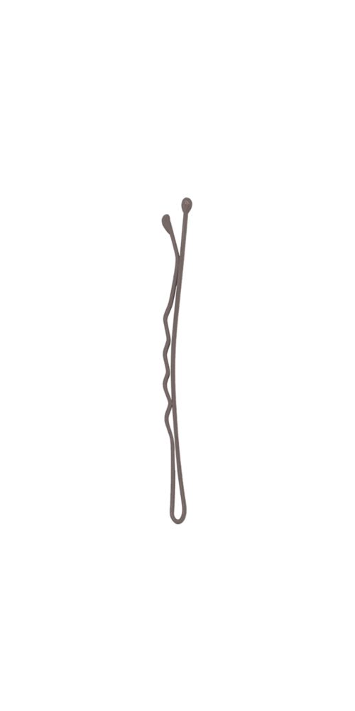 Sibel Haarklammer Sibel 1-Leg Metal Grips Wavy Brown 50mm-24st