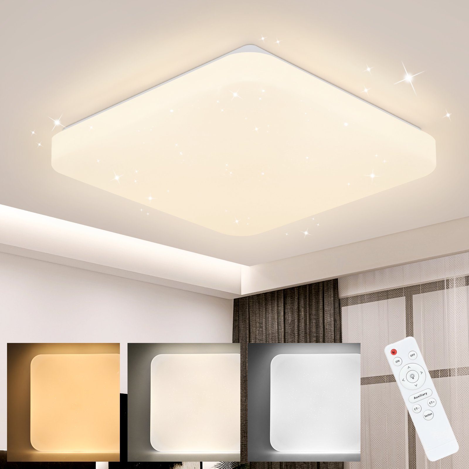 Akku Deckenlampen mit Fernbedienung online kaufen | OTTO | Deckenlampen