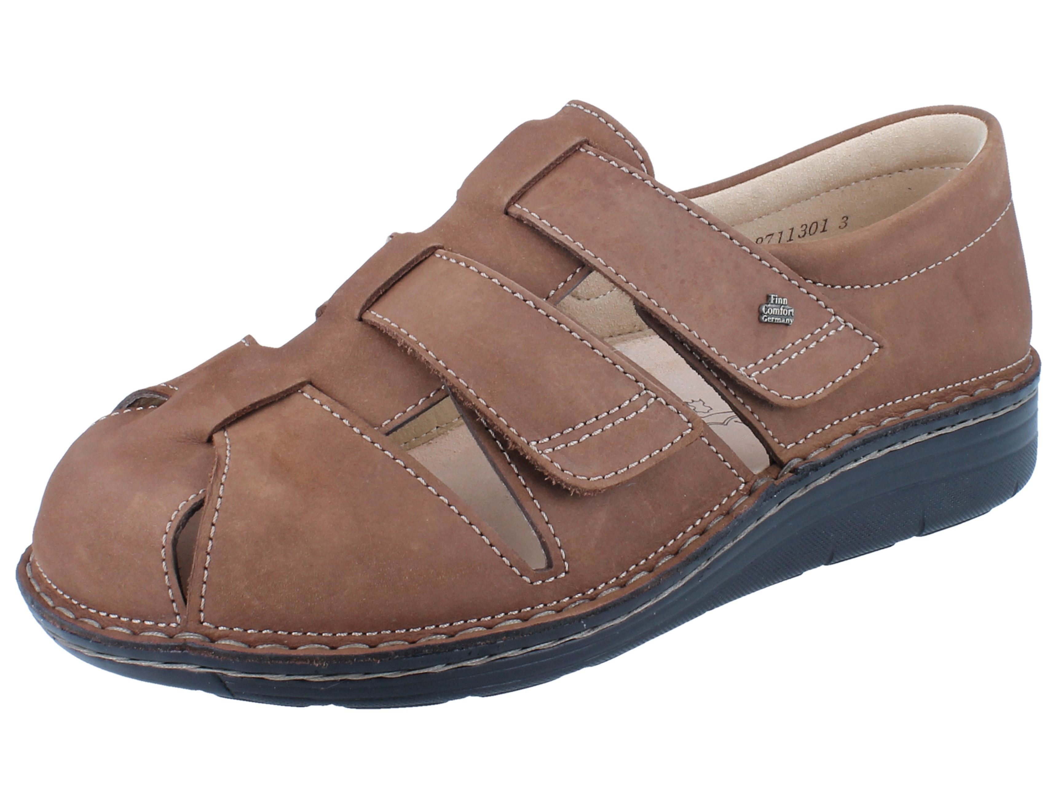 Finn Comfort FINN COMFORT PROPHYLAXE 97950 Herren Sandale braun Nubukleder - Sandale Wechselfußbett