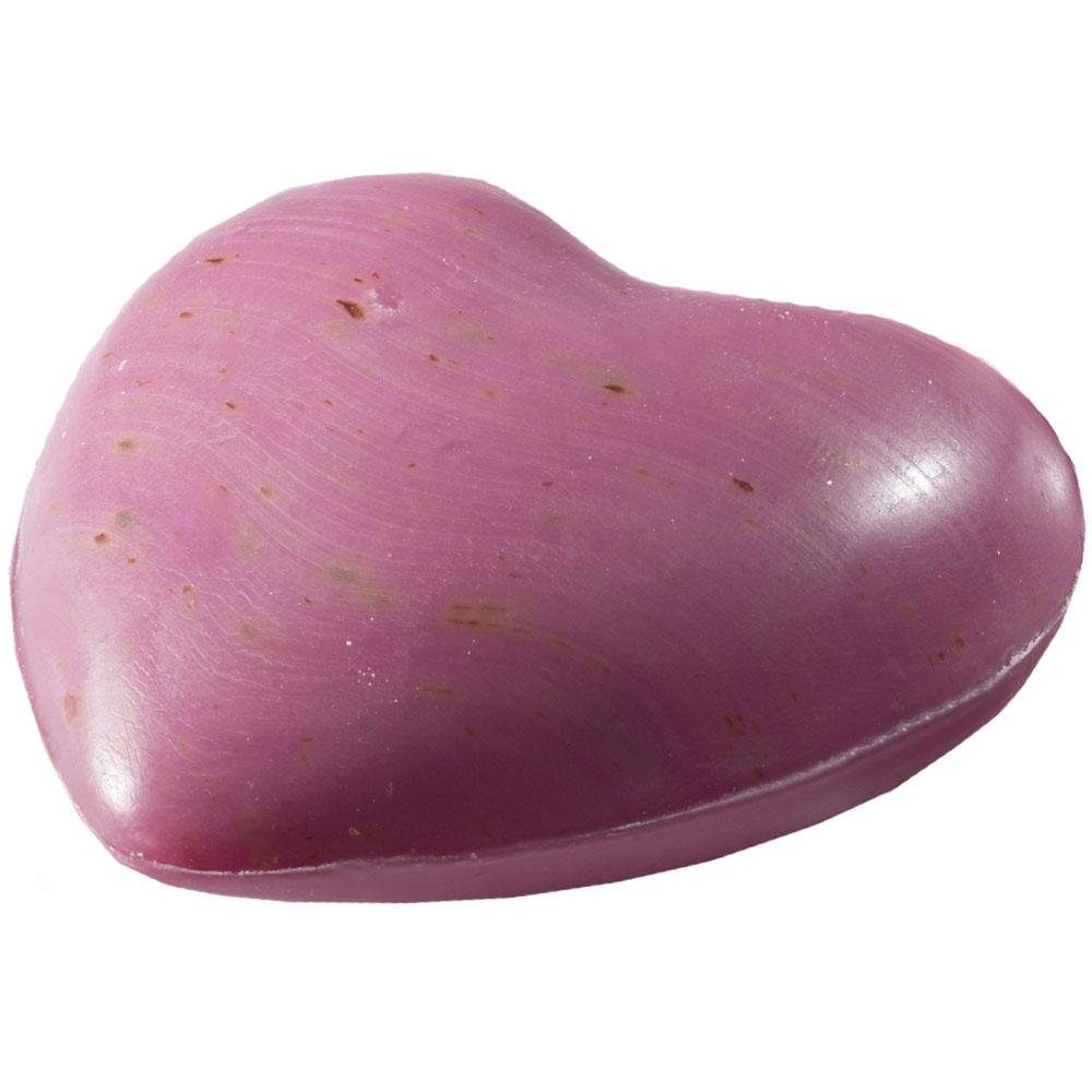 Saling Feste Duschseife Schafmilchseife Herz pink, Pink, 65 g