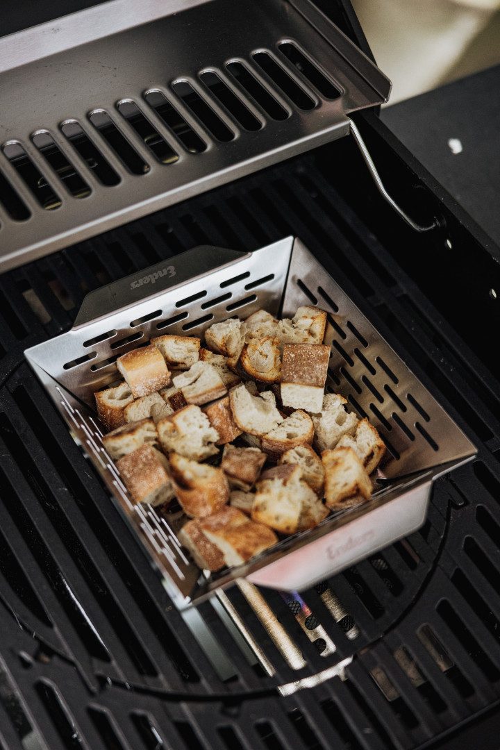Enders® Grillschale Grillkorb S 19 x 24 x 6,5 cm Edelstahl