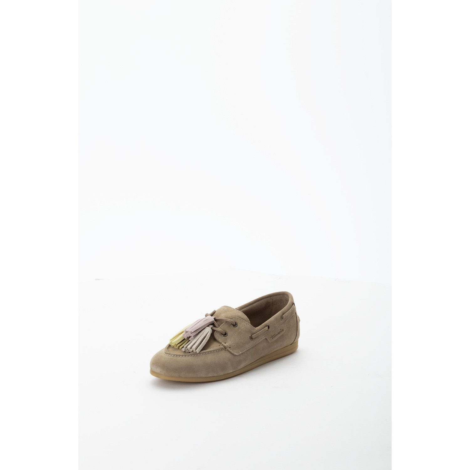 Tamaris Bootsschuh Slipper, Schlupfschuh, mit farbigen Quasten