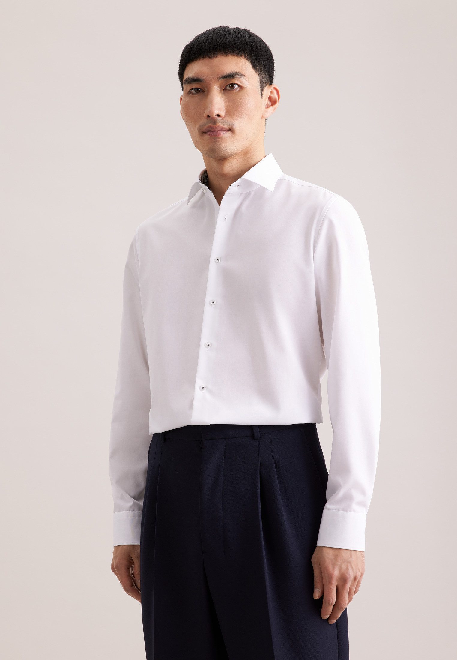 Businesshemd Schwarze Rose