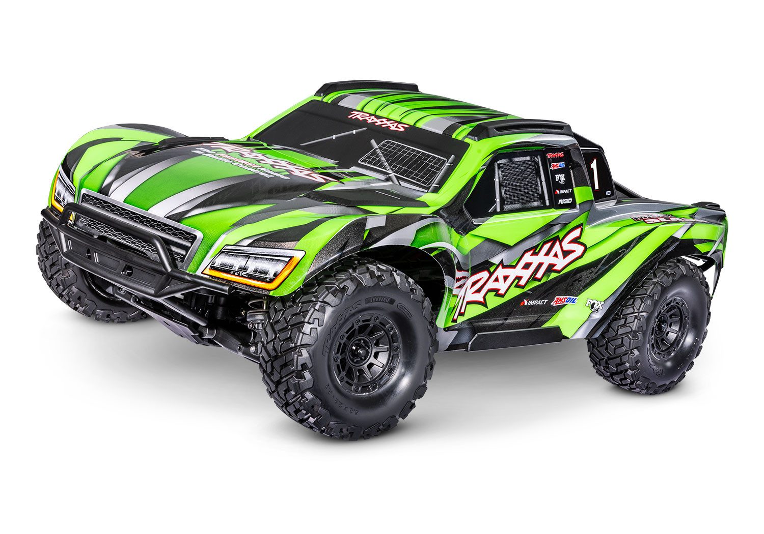 RC-Buggy Traxxas RC Maxx Slash 6S Short Course Truck 4x4 1:8 RTR grün