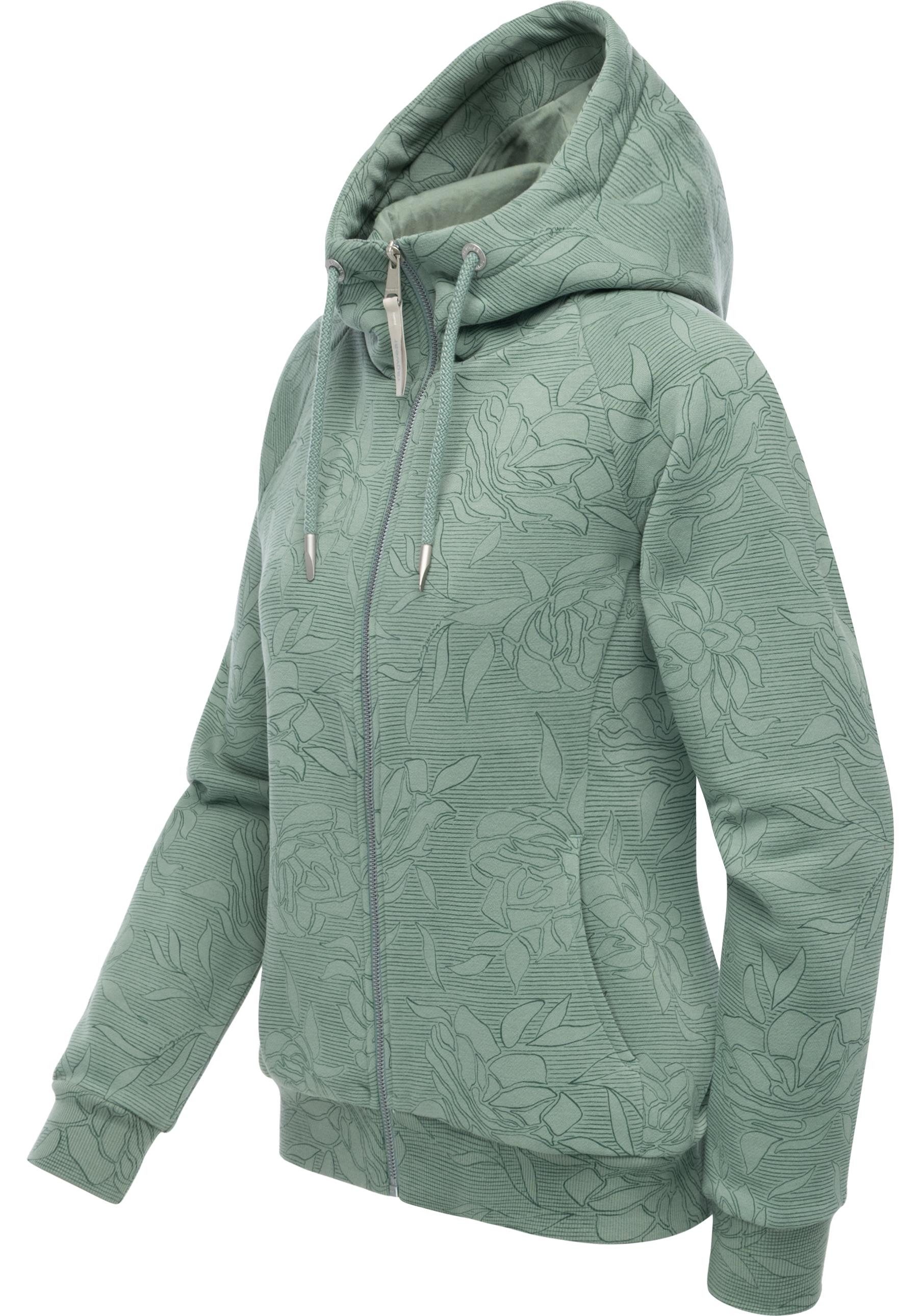 Ragwear Sweatjacke Fllawia Print modische Damen günstig online kaufen
