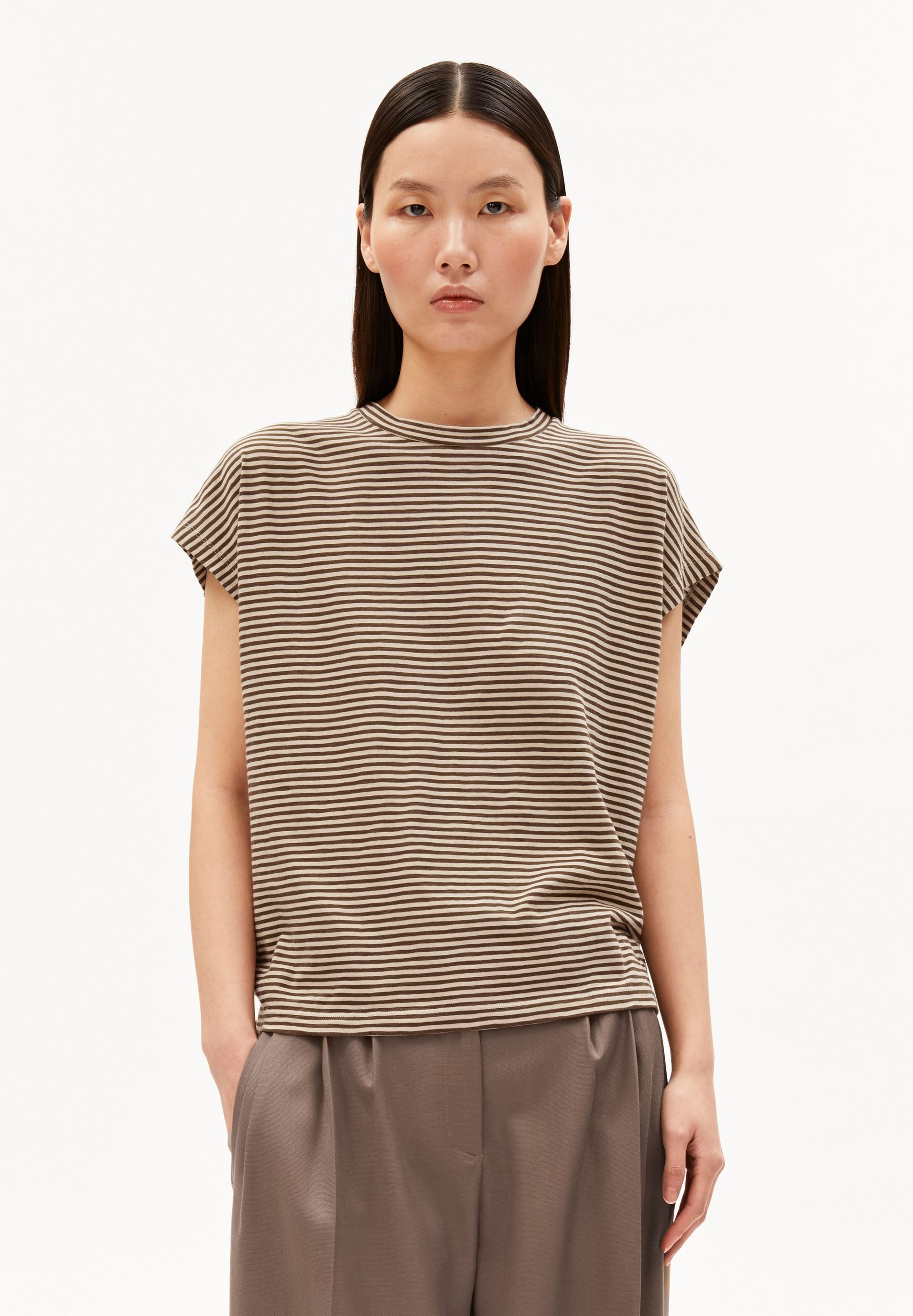 T-Shirt SLUB JERSEY STRIPE T-Shirt aus Bio-Baumwolle