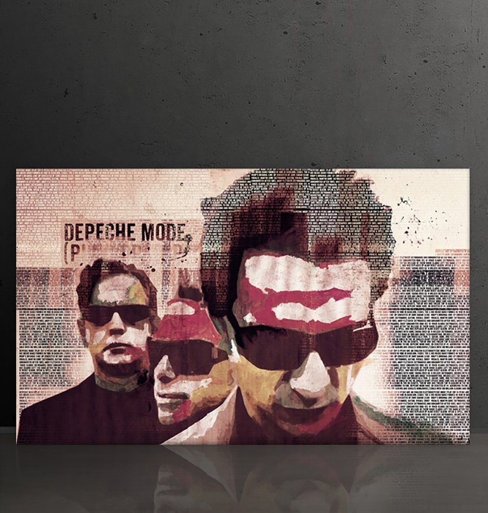 Sinus Art Leinwandbild Depeche Mode 11, 70x120cm