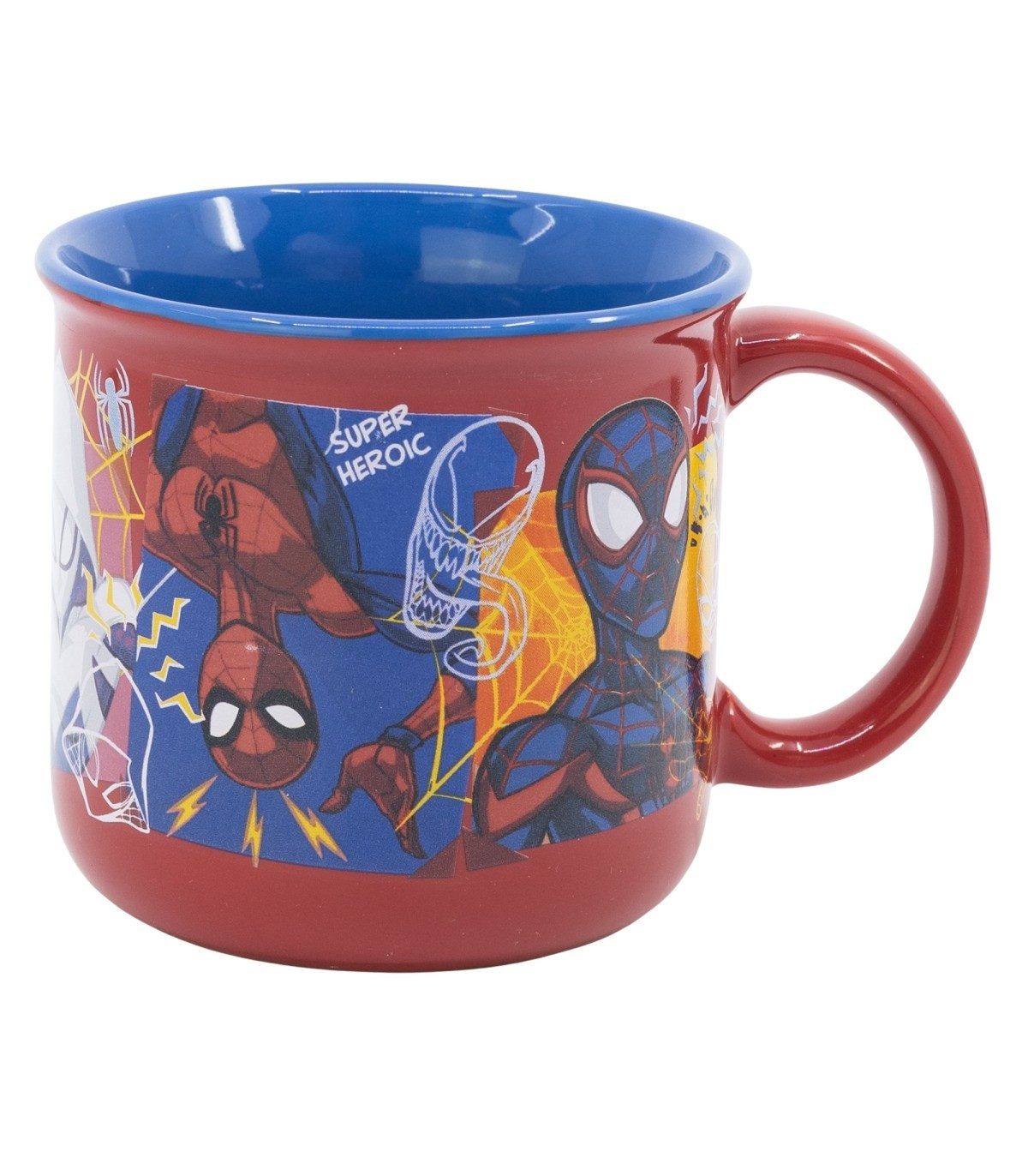 Spiderman Tasse Geschenkbox Tasse 355 ml Keramiktasse für Heißgetränke, Keramik