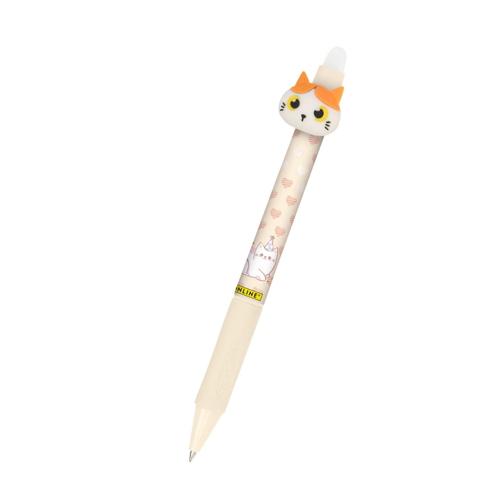 Online Pen Kugelschreiber ONLINE magiXX Fun Cat Gelschreiber radierbar blau 0,7mm