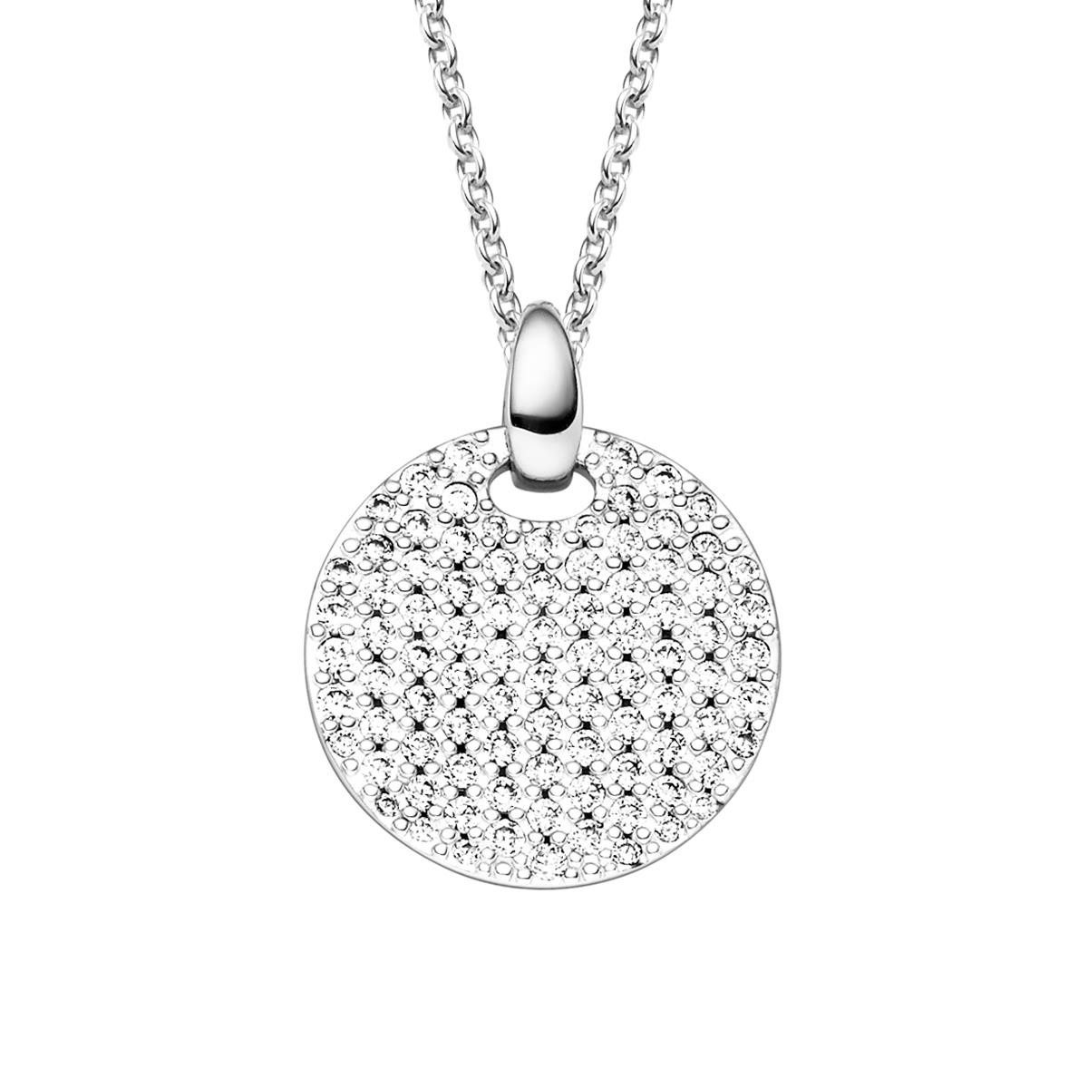 Kette mit Anhänger Kette mit Anhänger Damen Zirkonia Sterling-Silber 787352