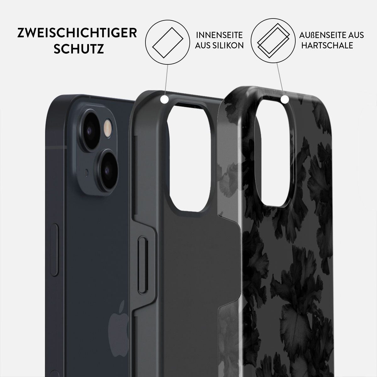 BURGA Backcover Burga Tough Back Cover MagSafe Apple iPhone 15 - Nocturnal
