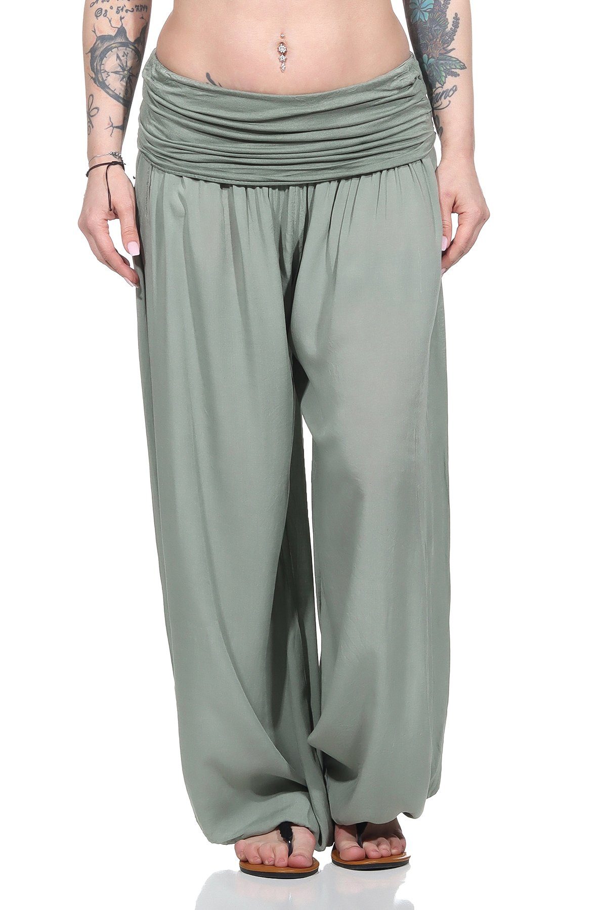 OriginalYou Haremshose Pluderhose sommerlich leichte Yogahose günstig online kaufen